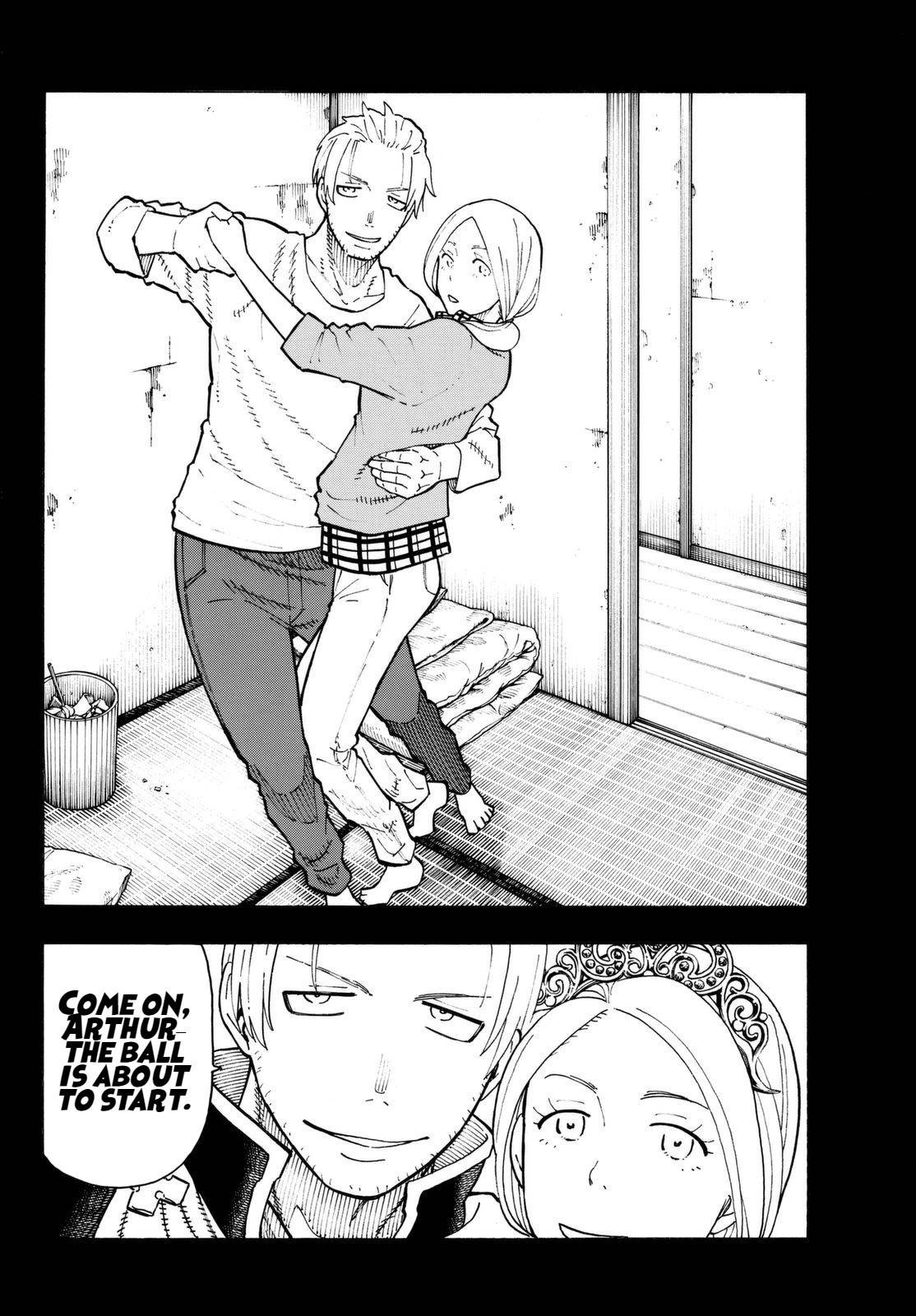 Enen no Shouboutai Chapter 97 page 11 - Chapter 97: The Relationship with the Knight King