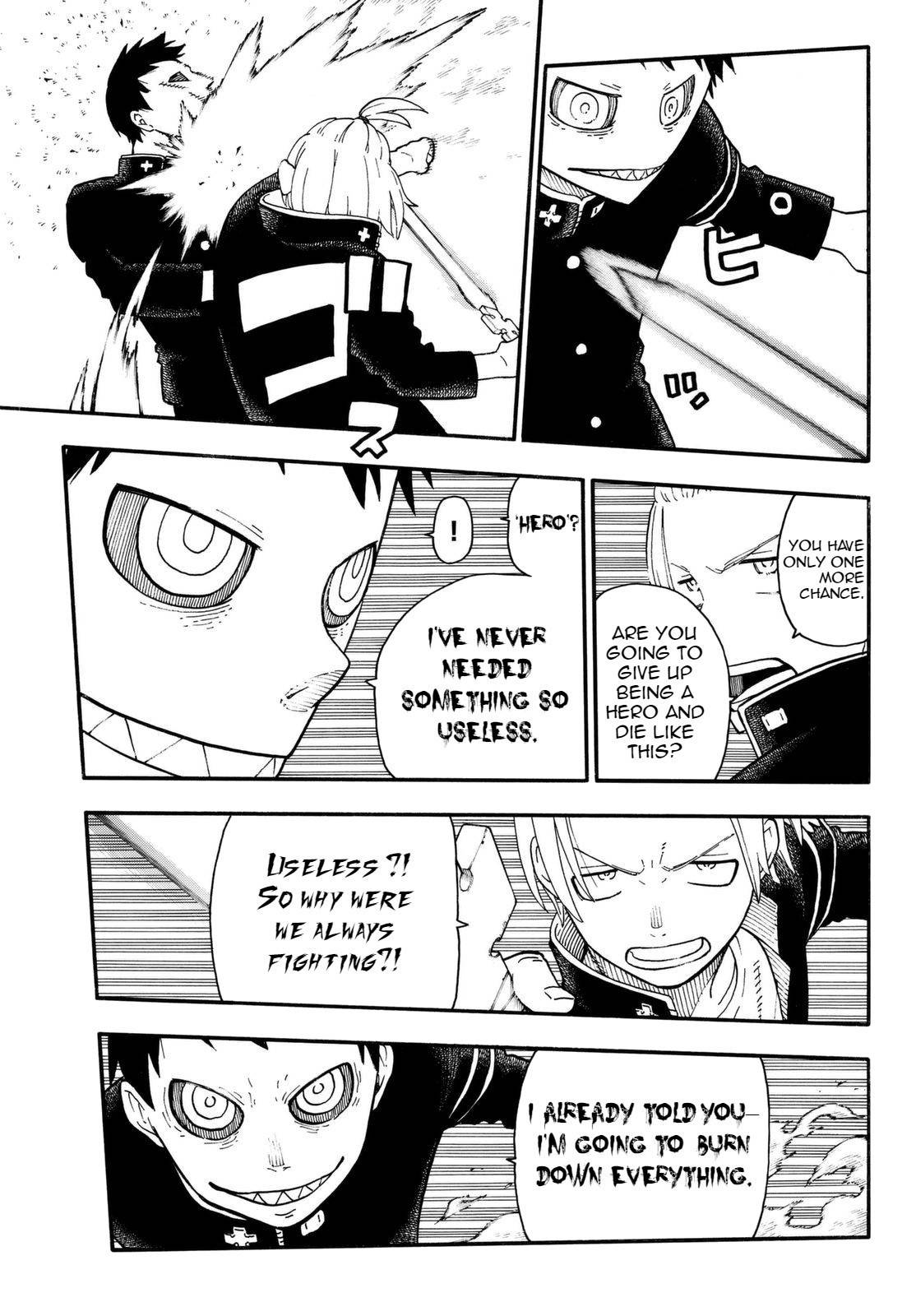 Enen no Shouboutai Chapter 97 page 16 - Chapter 97: The Relationship with the Knight King
