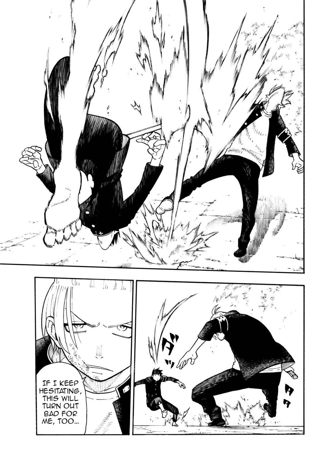 Enen no Shouboutai Chapter 97 page 17 - Chapter 97: The Relationship with the Knight King