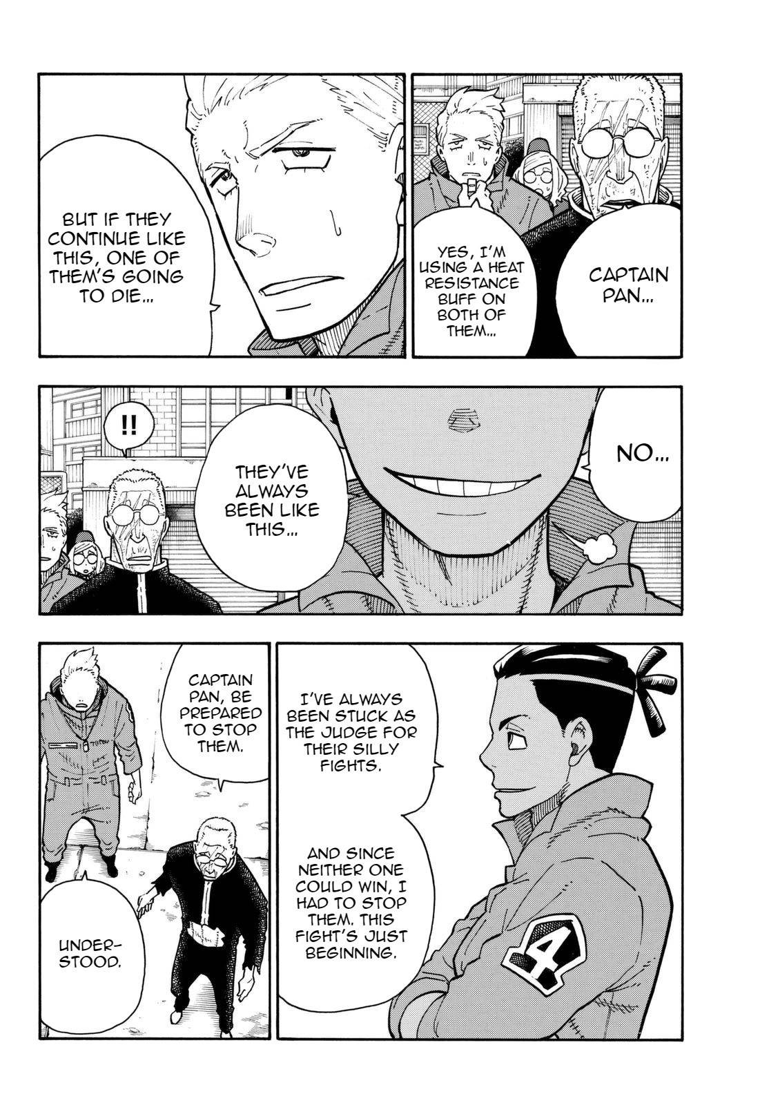 Enen no Shouboutai Chapter 97 page 18 - Chapter 97: The Relationship with the Knight King