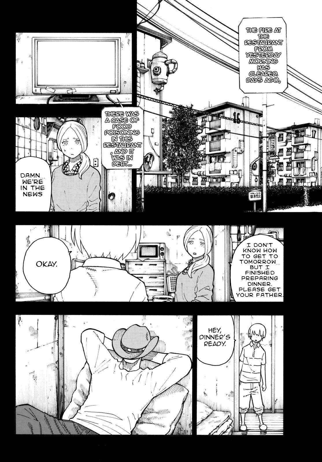 Enen no Shouboutai Chapter 97 page 7 - Chapter 97: The Relationship with the Knight King