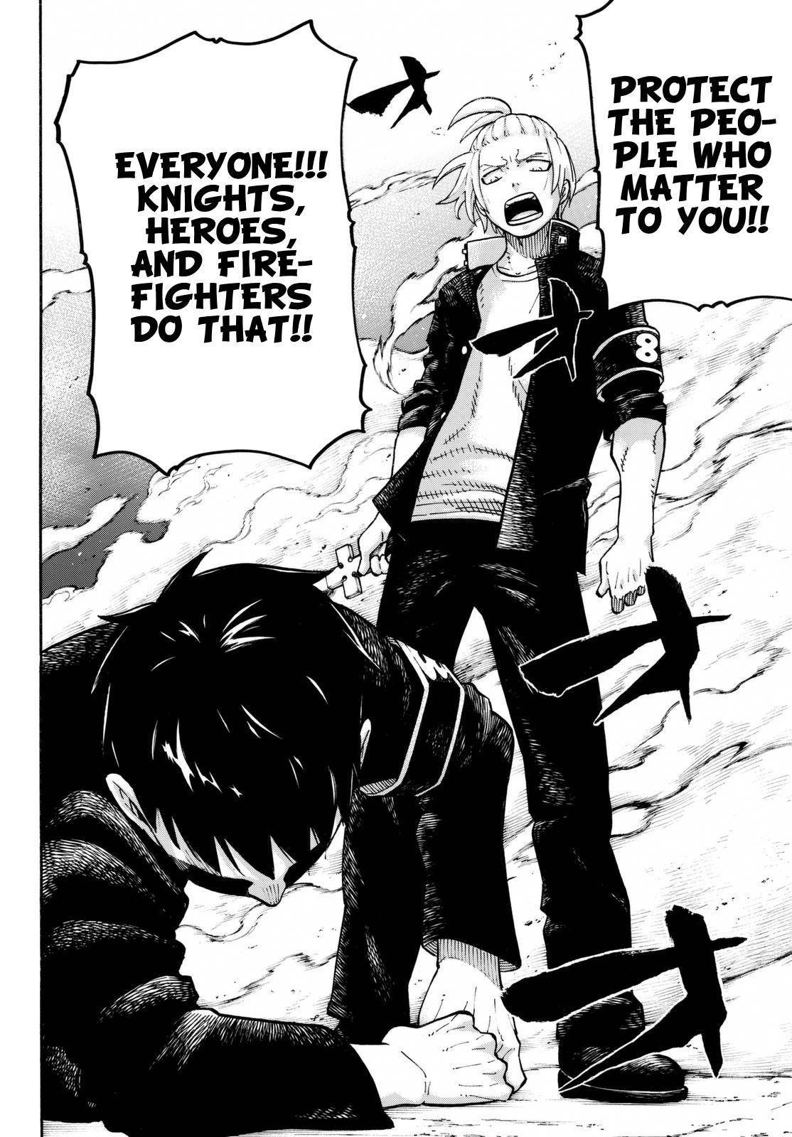 Enen no Shouboutai Chapter 98 page 15 - Chapter 98: Shinra vs Arthur