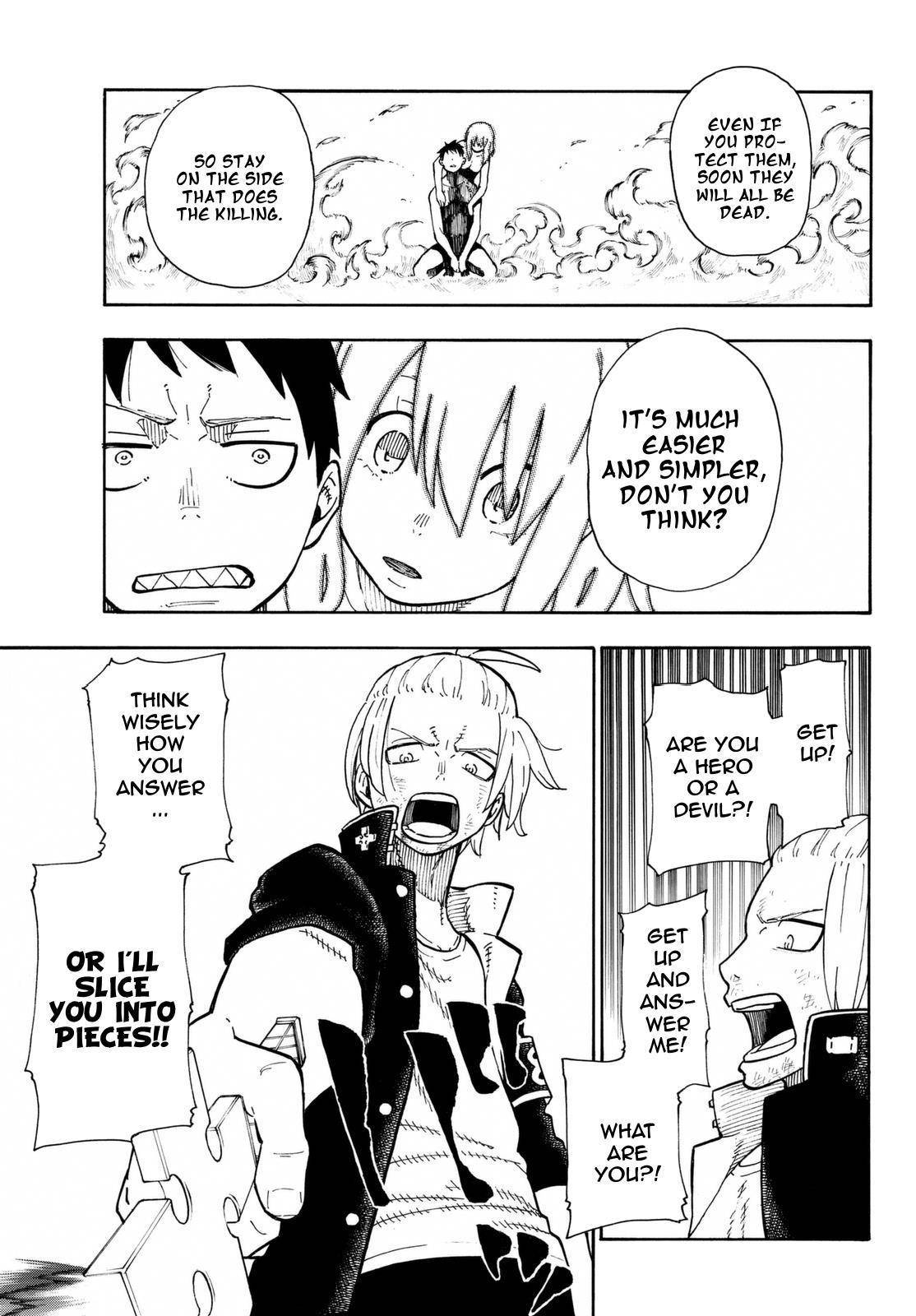 Enen no Shouboutai Chapter 98 page 16 - Chapter 98: Shinra vs Arthur