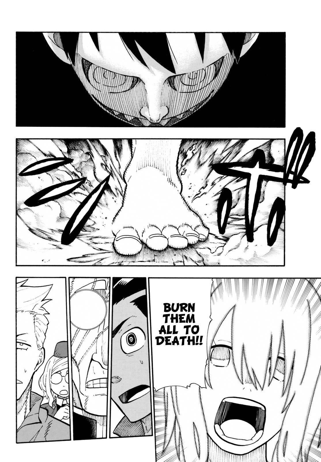 Enen no Shouboutai Chapter 98 page 17 - Chapter 98: Shinra vs Arthur