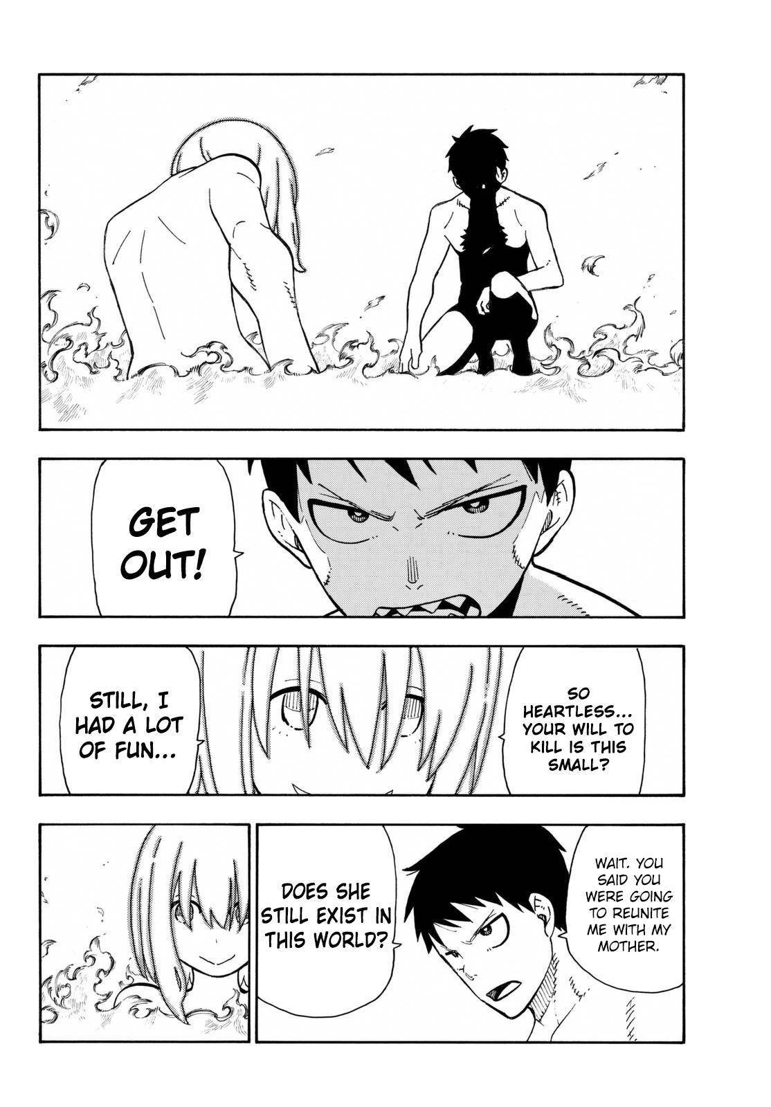 Enen no Shouboutai Chapter 98 page 21 - Chapter 98: Shinra vs Arthur