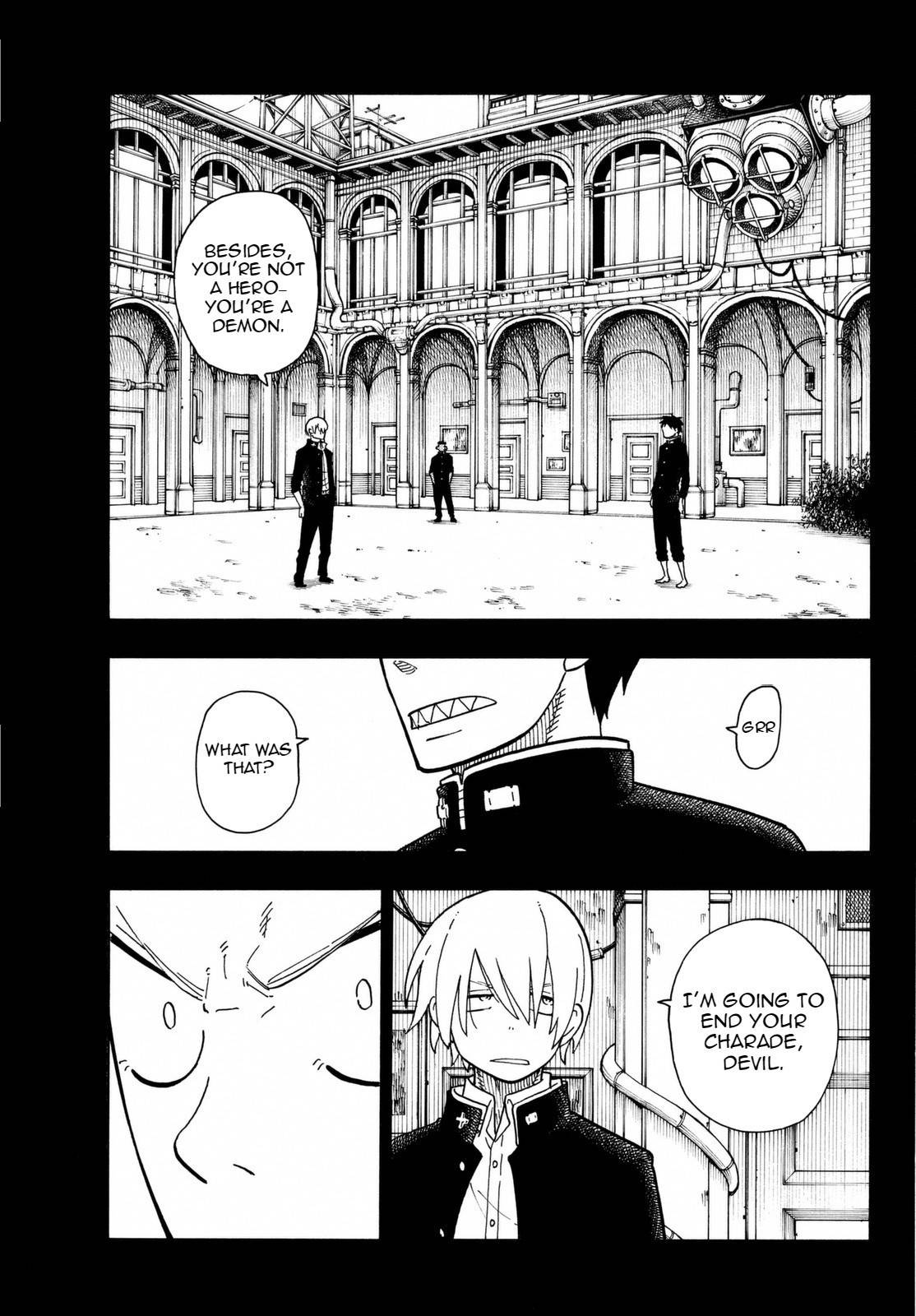 Enen no Shouboutai Chapter 98 page 6 - Chapter 98: Shinra vs Arthur