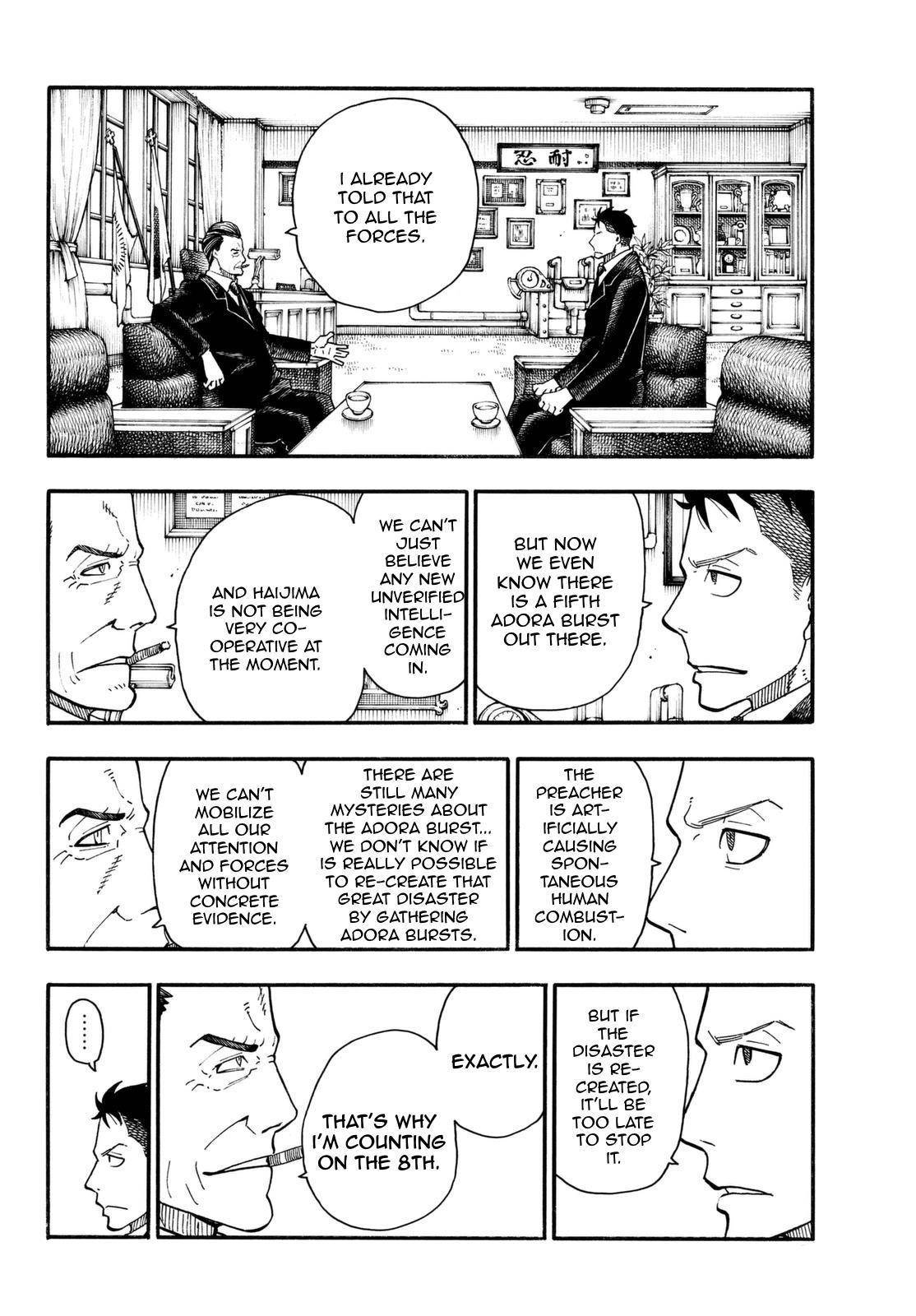 Enen no Shouboutai Chapter 99 page 13 - Chapter 99: New Kindling