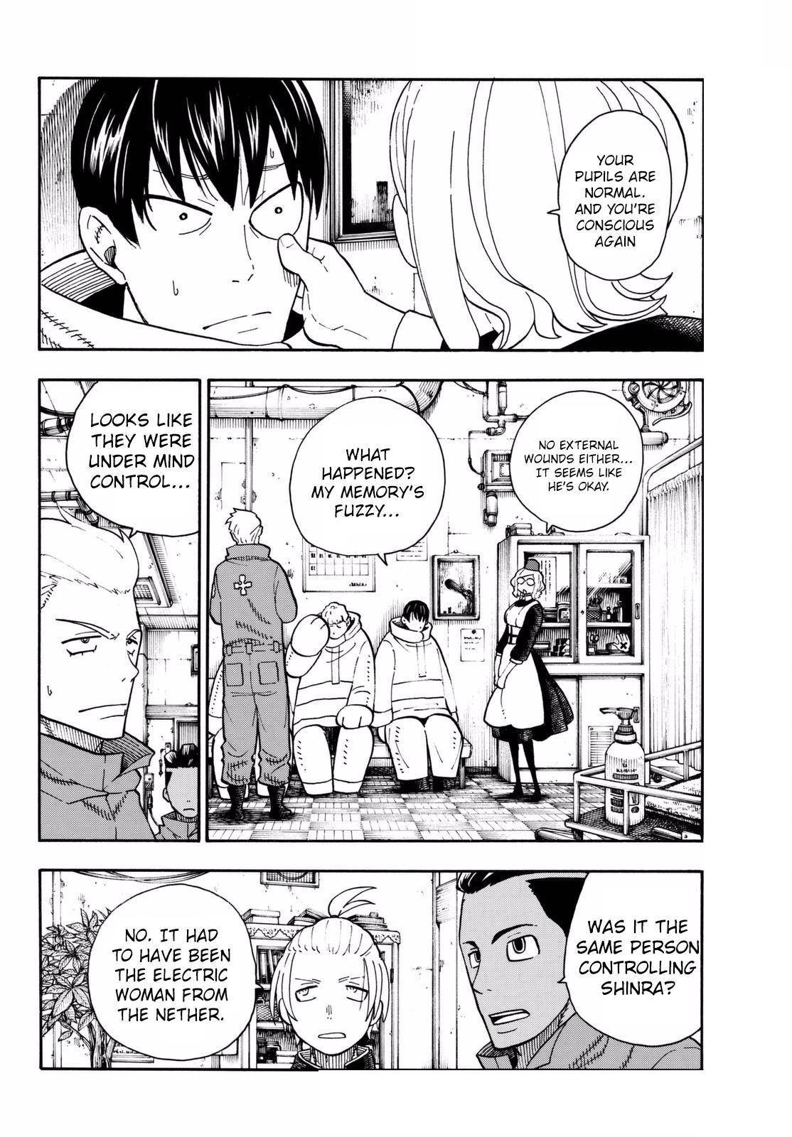 Enen no Shouboutai Chapter 99 page 5 - Chapter 99: New Kindling