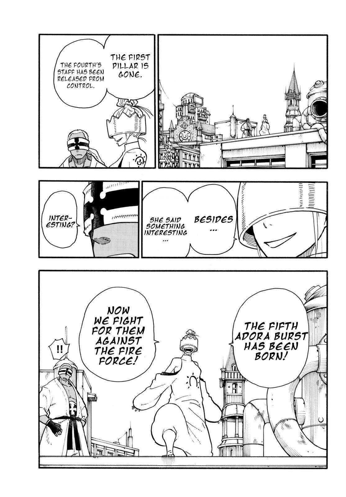 Enen no Shouboutai Chapter 99 page 6 - Chapter 99: New Kindling