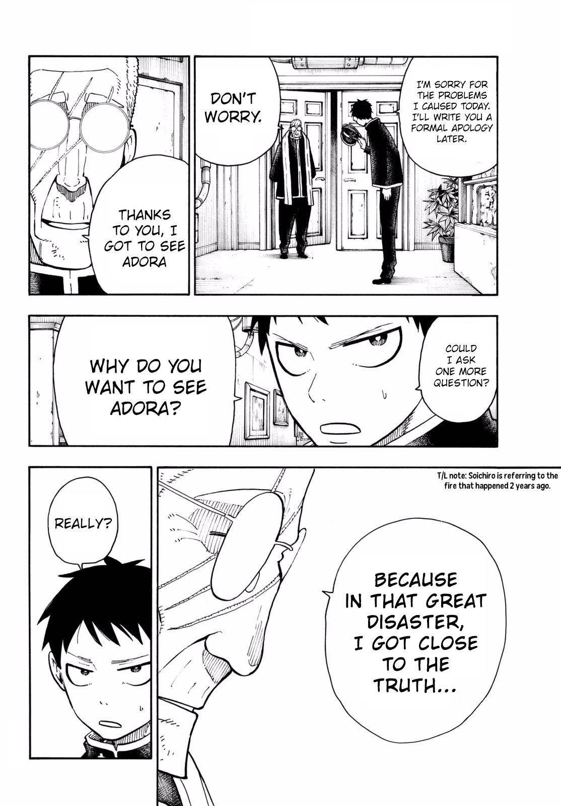 Enen no Shouboutai Chapter 99 page 7 - Chapter 99: New Kindling