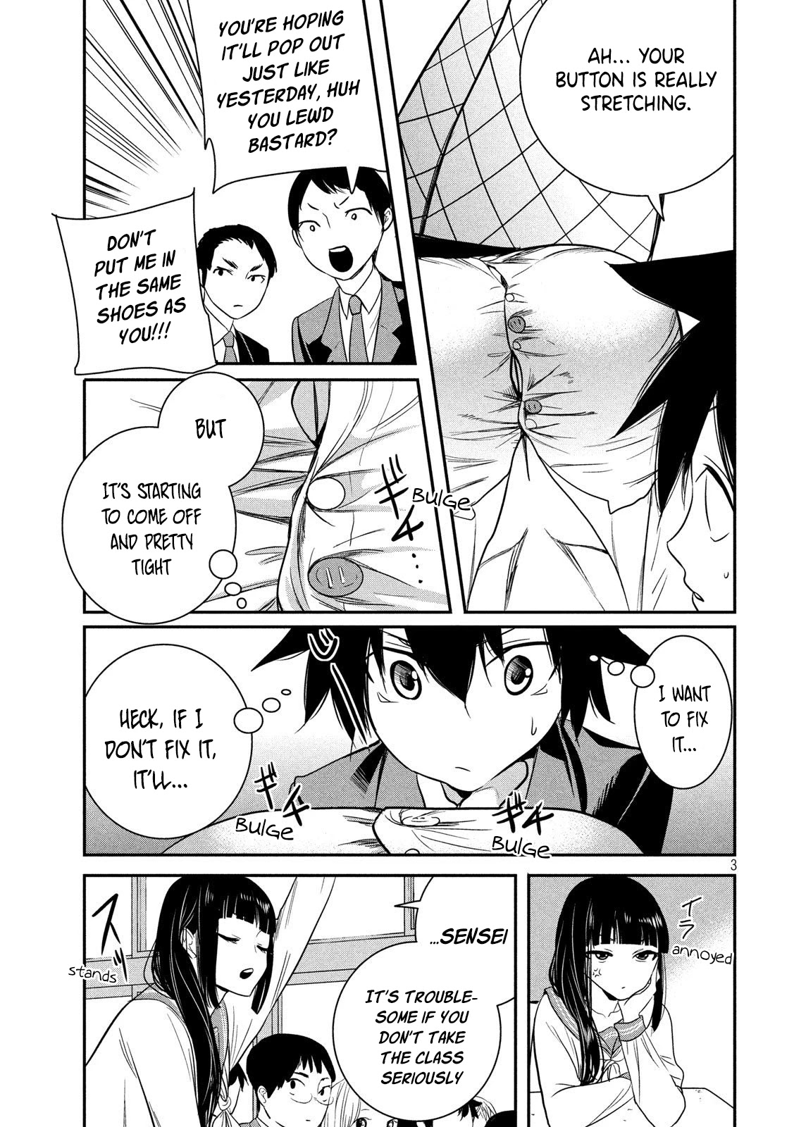 English XX Sensei (Temporary) Chapter 3 page 4 - Chapter 3