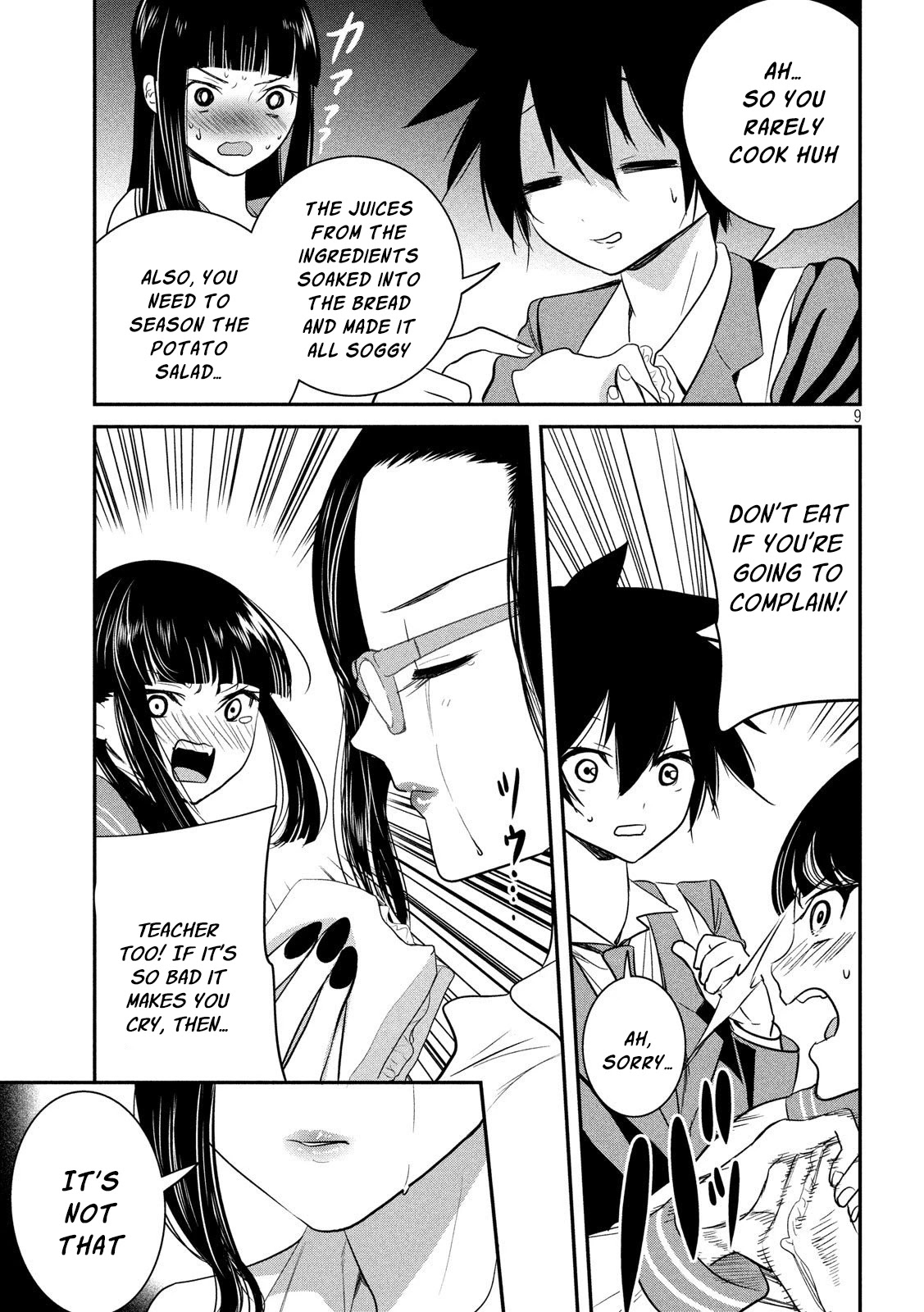 English XX Sensei (Temporary) Chapter 4 page 10 - Chapter 4