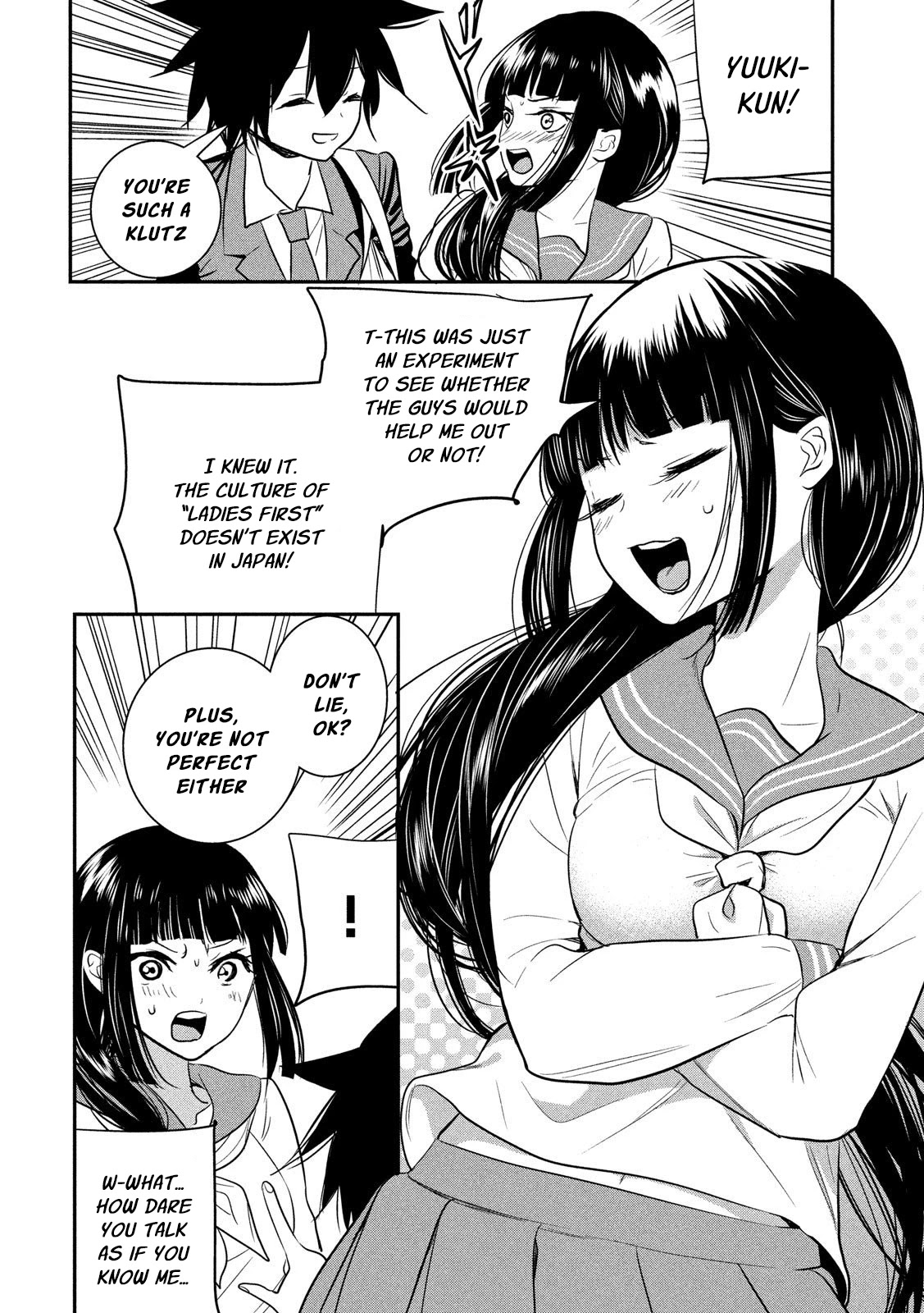 English XX Sensei (Temporary) Chapter 4 page 3 - Chapter 4