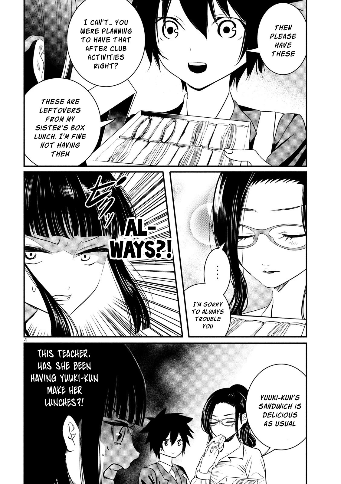 English XX Sensei (Temporary) Chapter 4 page 5 - Chapter 4