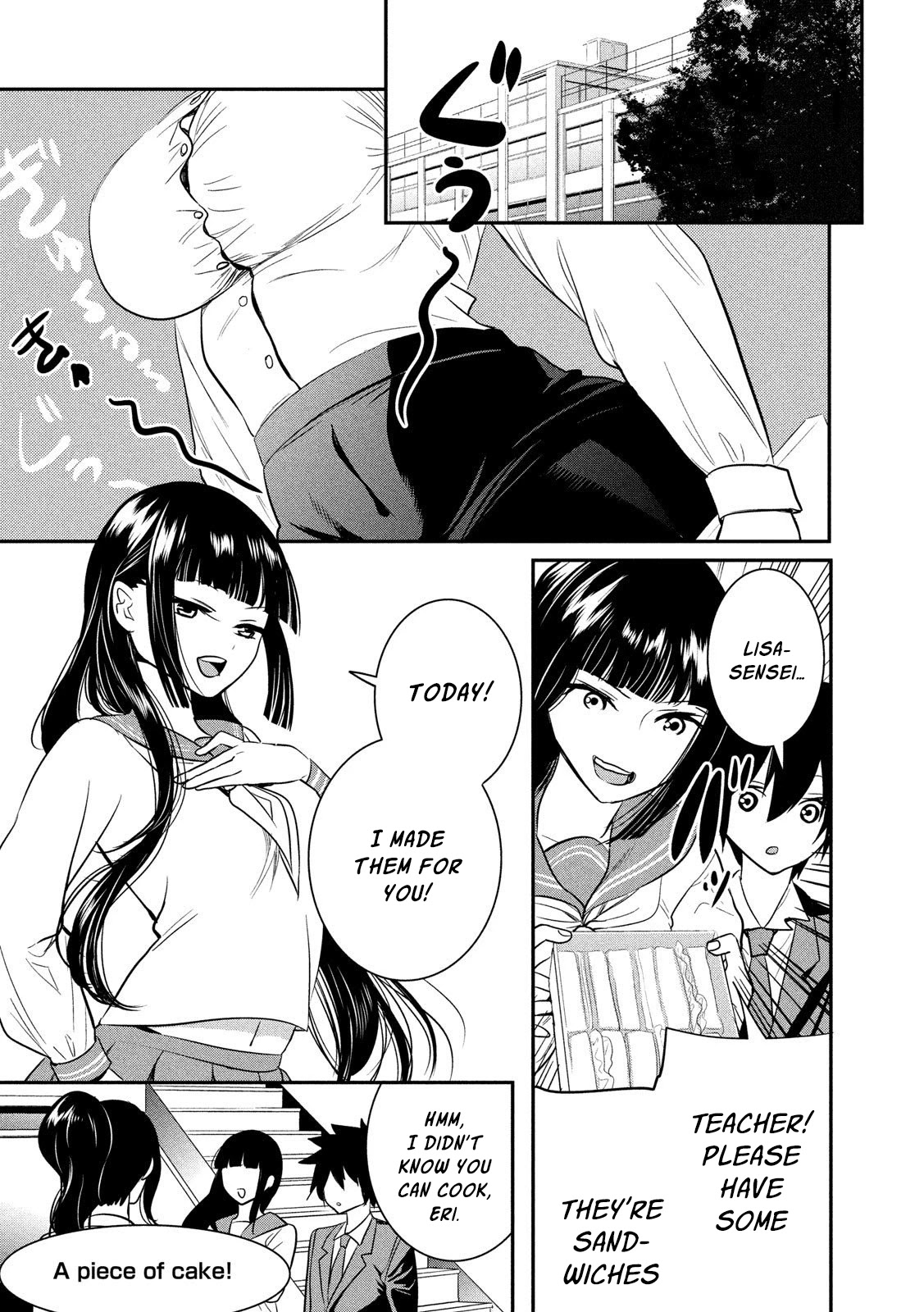 English XX Sensei (Temporary) Chapter 4 page 8 - Chapter 4