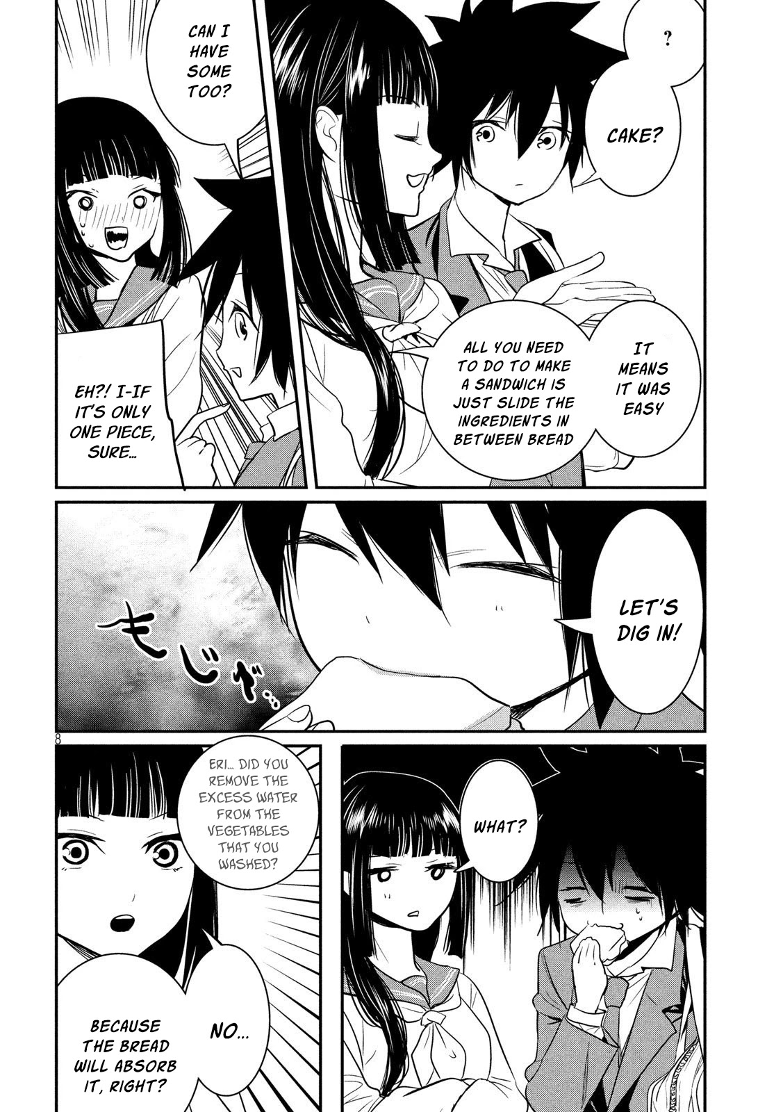 English XX Sensei (Temporary) Chapter 4 page 9 - Chapter 4