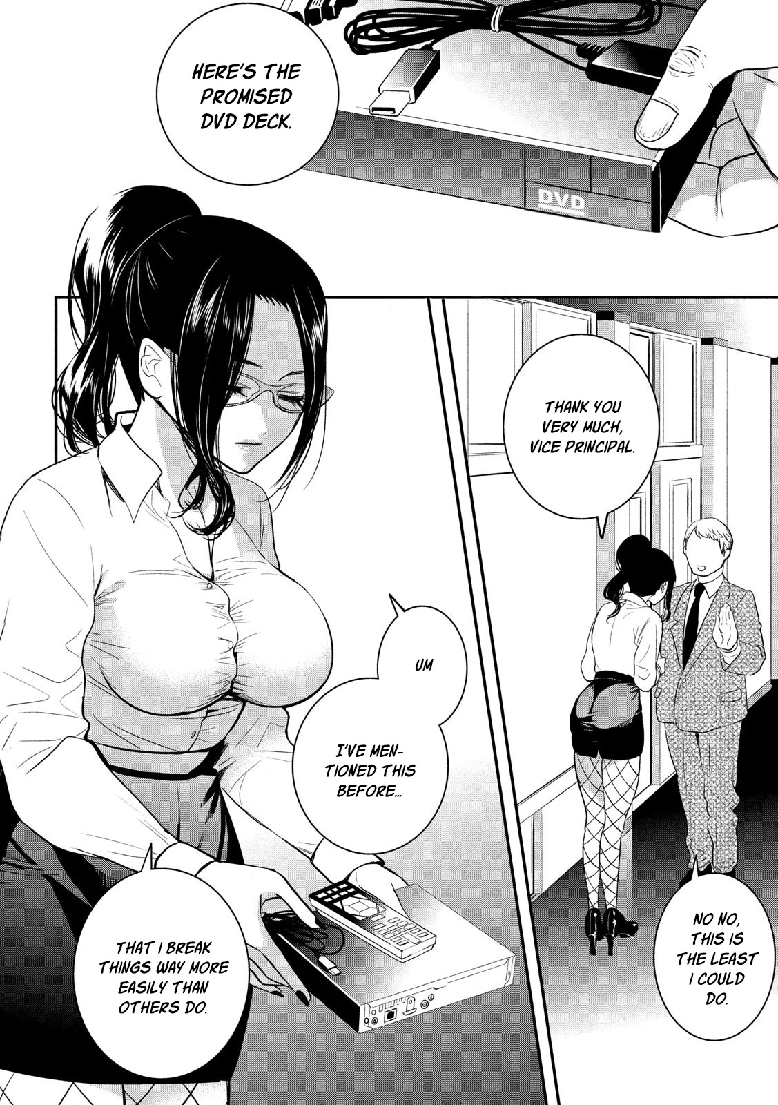 English XX Sensei (Temporary) Chapter 5 page 3 - Chapter 5