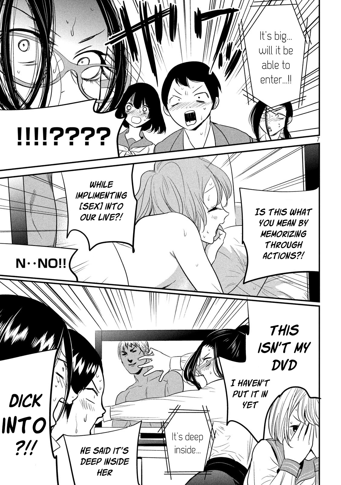 English XX Sensei (Temporary) Chapter 5 page 8 - Chapter 5
