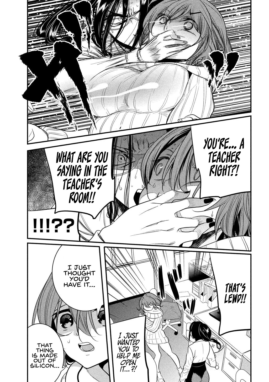 English XX Sensei (Temporary) Chapter 6 page 10 - Chapter 6: XX Without Honour in the Teacher's Room