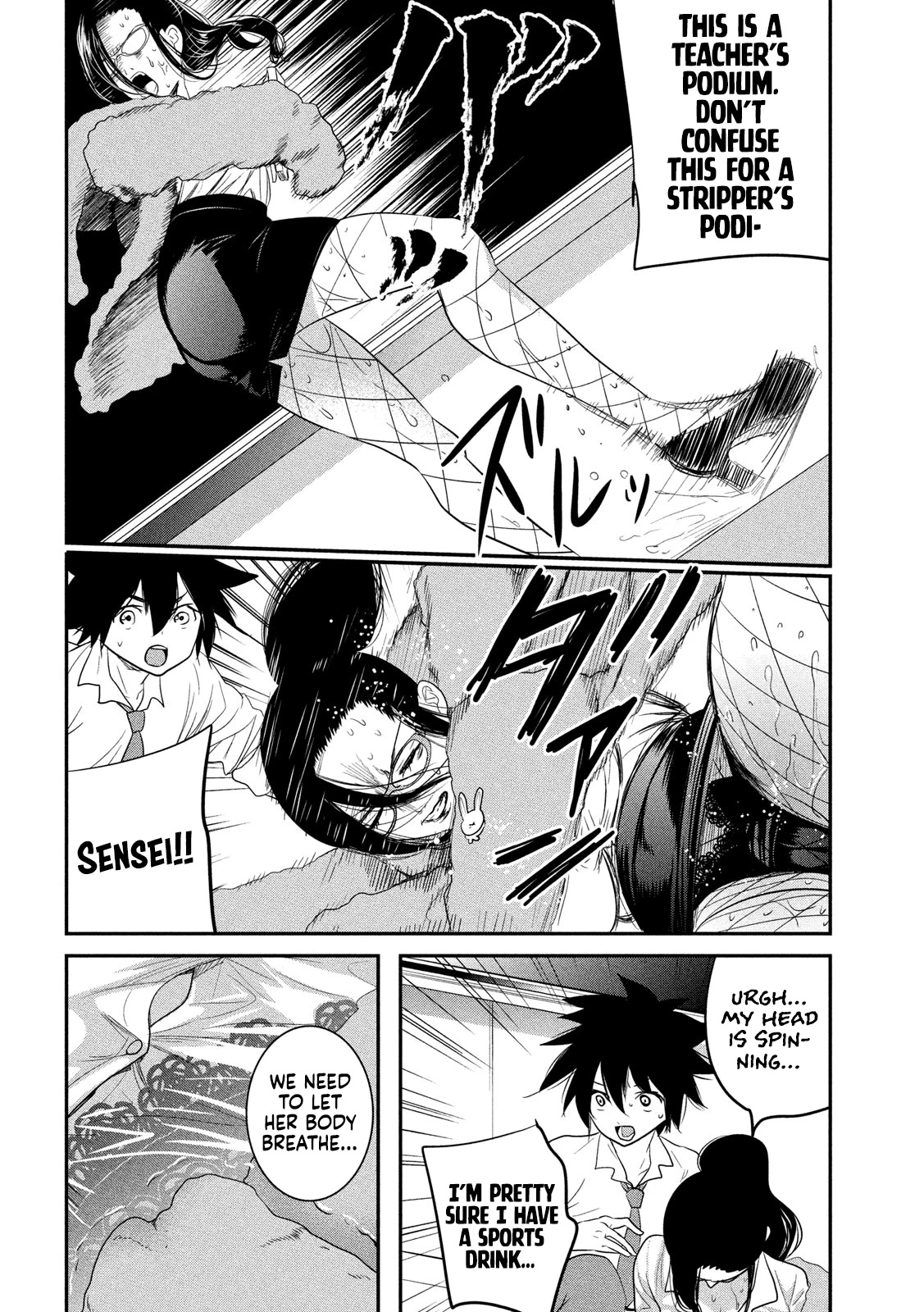 English XX Sensei (Temporary) Chapter 7 page 10 - Chapter 7: A Hot XX Sensei