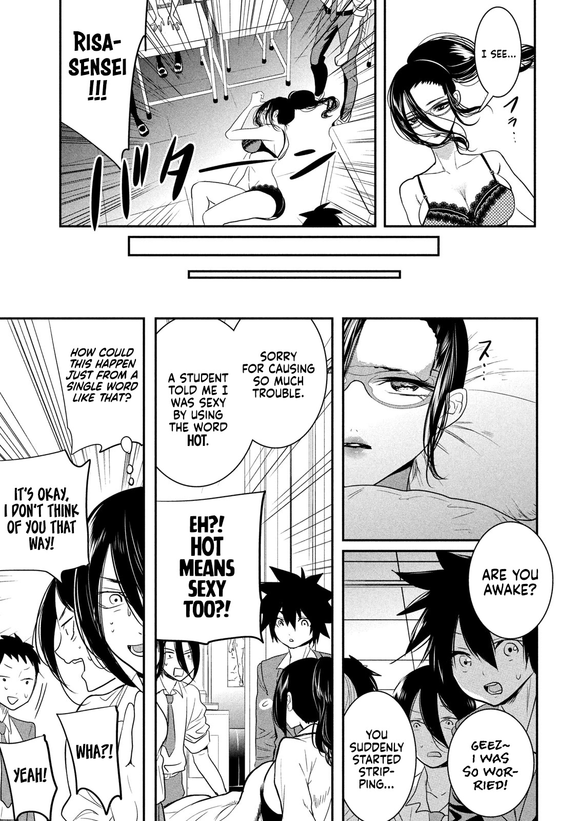 English XX Sensei (Temporary) Chapter 7 page 13 - Chapter 7: A Hot XX Sensei