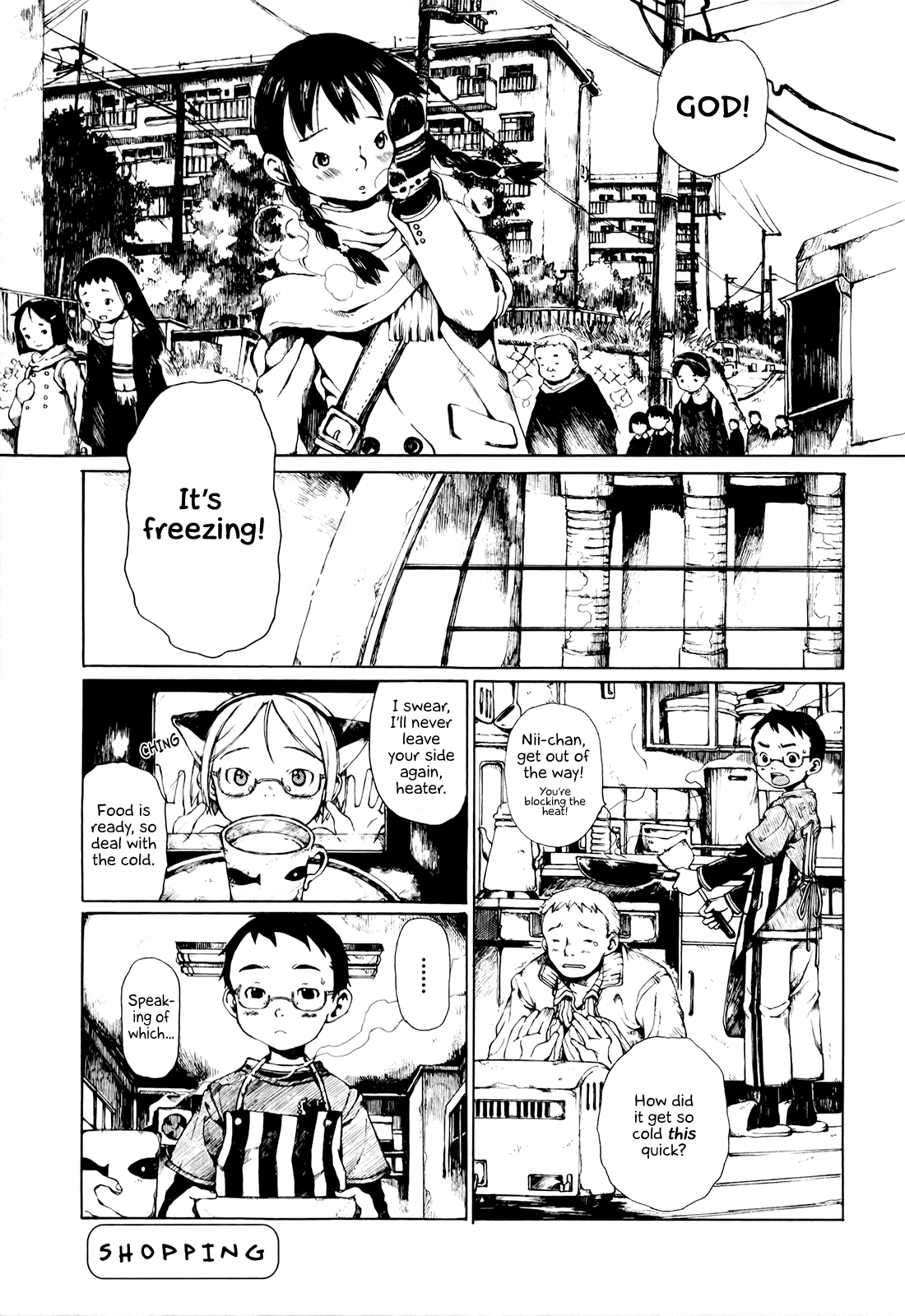 Enjigakari Chapter 3 page 1 - Chapter 3: Shopping