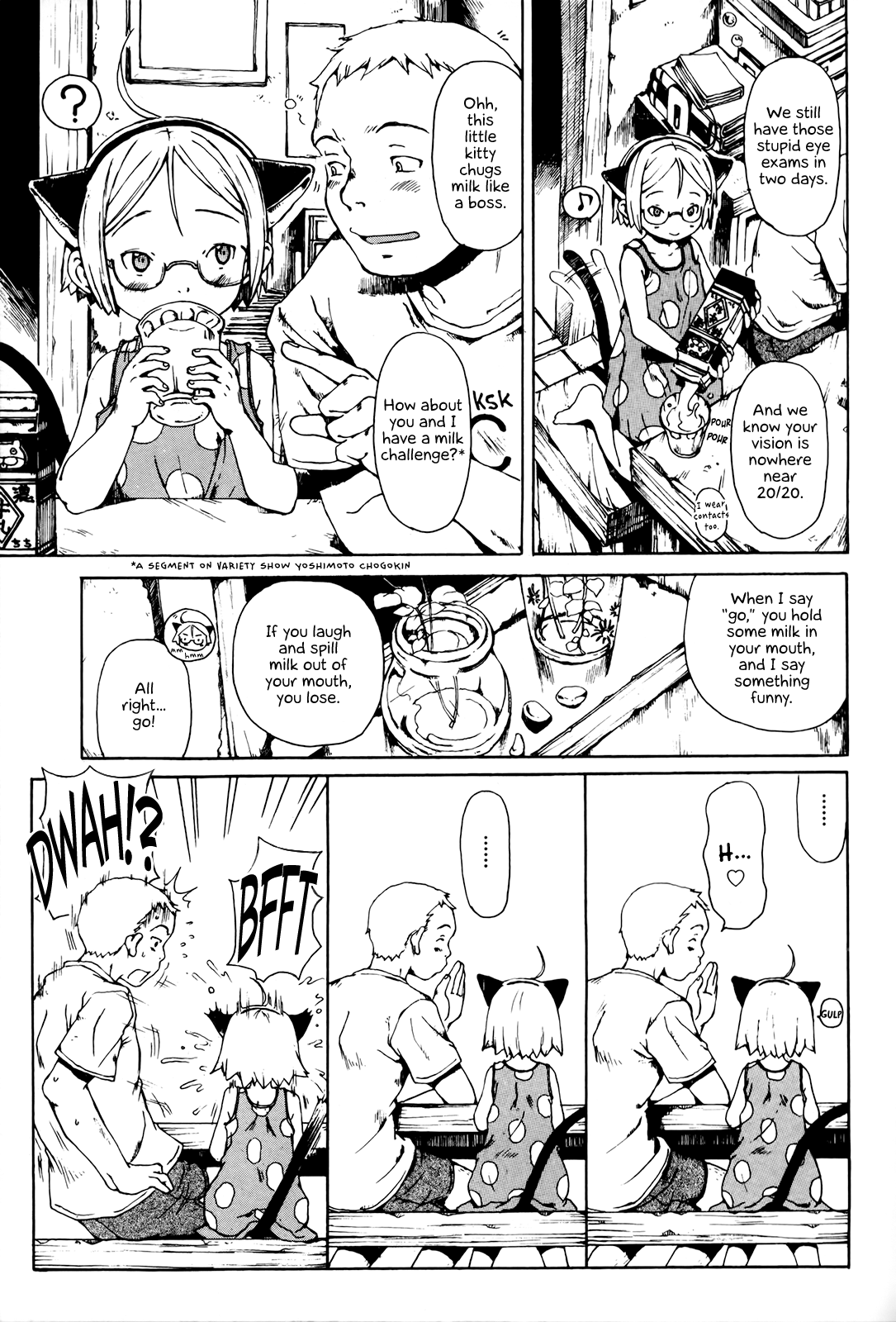 Enjigakari Chapter 4 page 9 - Chapter 4: Milk