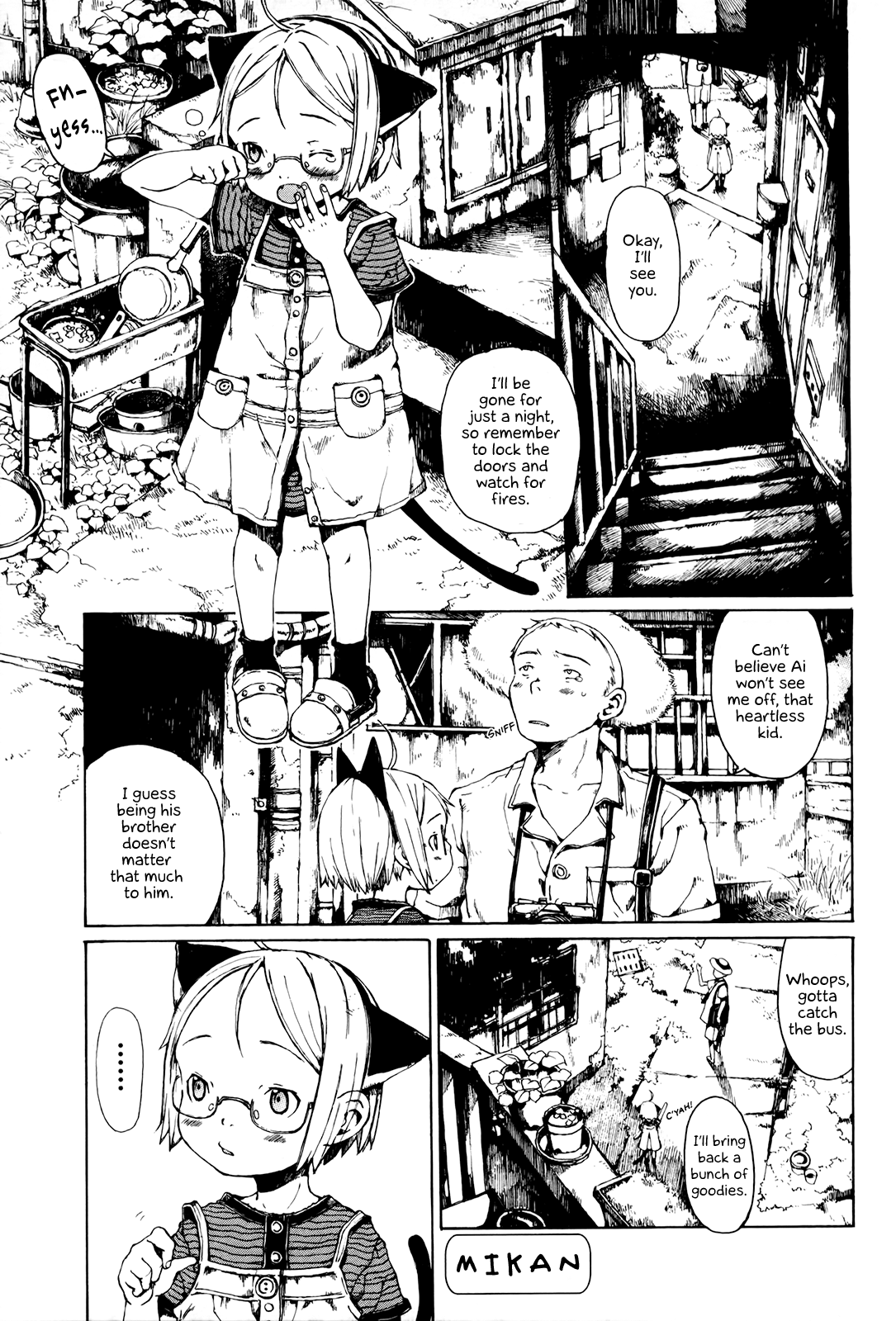 Enjigakari Chapter 5 page 1 - Chapter 5: Mikan