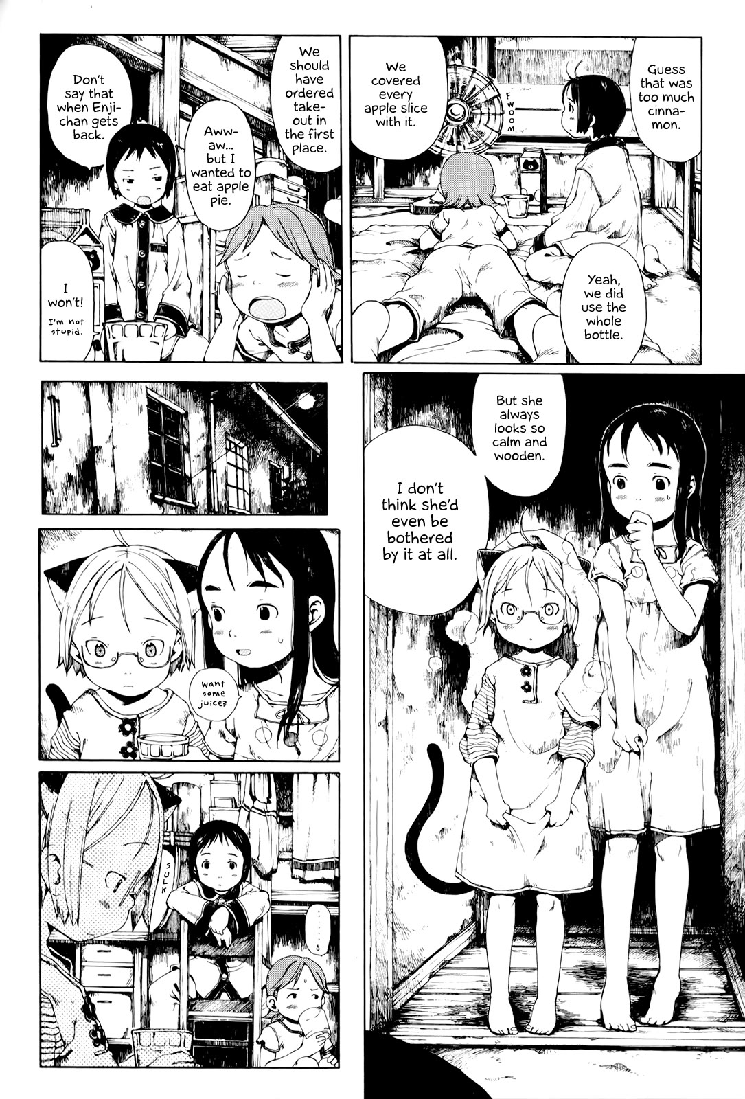 Enjigakari Chapter 8 page 12 - Chapter 8: Sleepover! Sleepover!