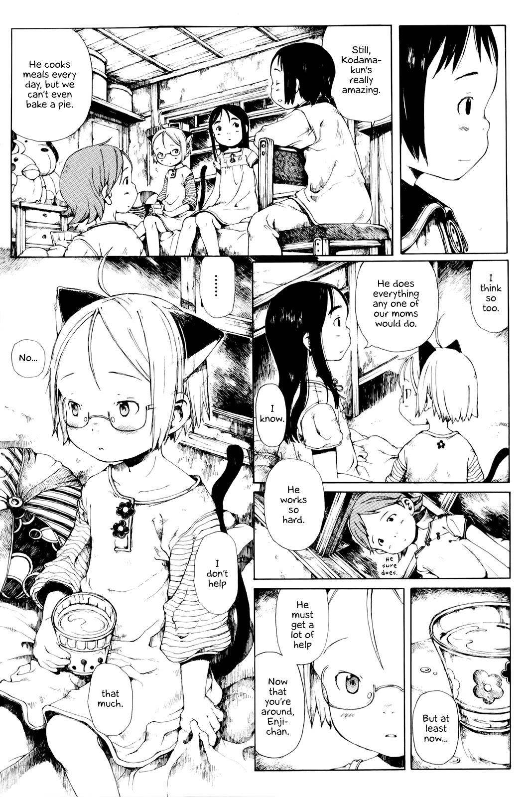 Enjigakari Chapter 8 page 13 - Chapter 8: Sleepover! Sleepover!