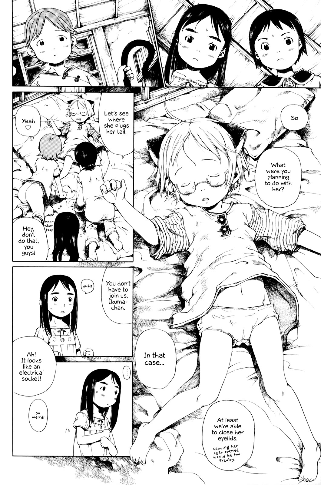 Enjigakari Chapter 8 page 18 - Chapter 8: Sleepover! Sleepover!
