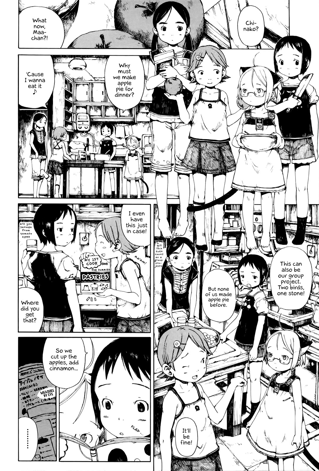 Enjigakari Chapter 8 page 6 - Chapter 8: Sleepover! Sleepover!