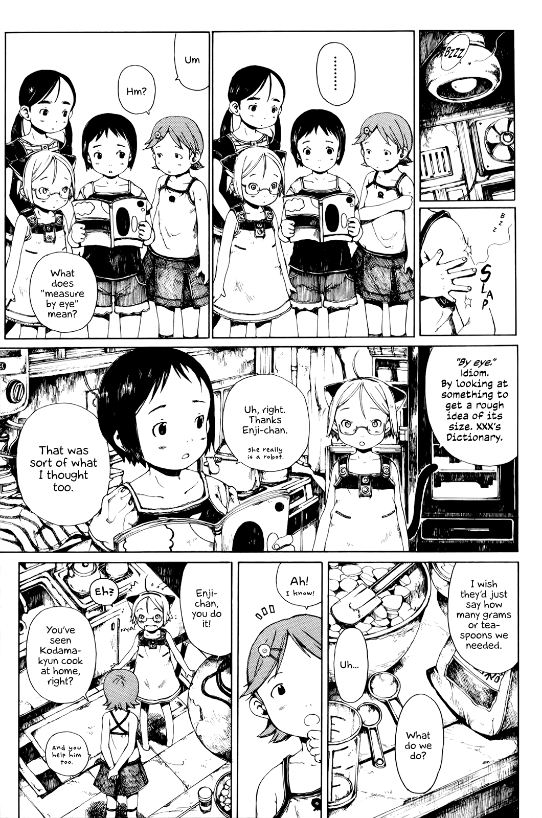 Enjigakari Chapter 8 page 7 - Chapter 8: Sleepover! Sleepover!