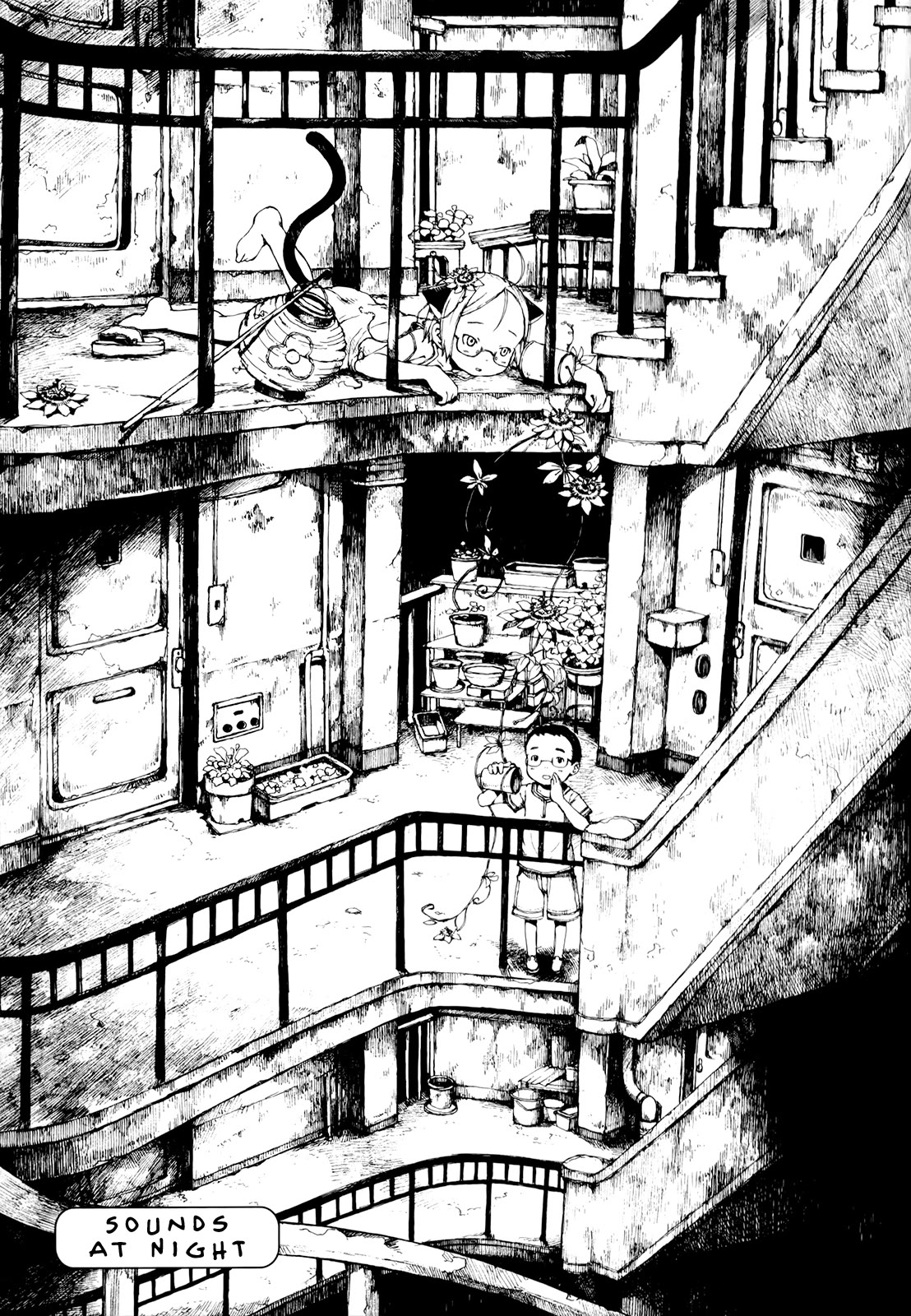 Enjigakari Chapter 9 page 1 - Chapter 9: Sounds at Night [END]