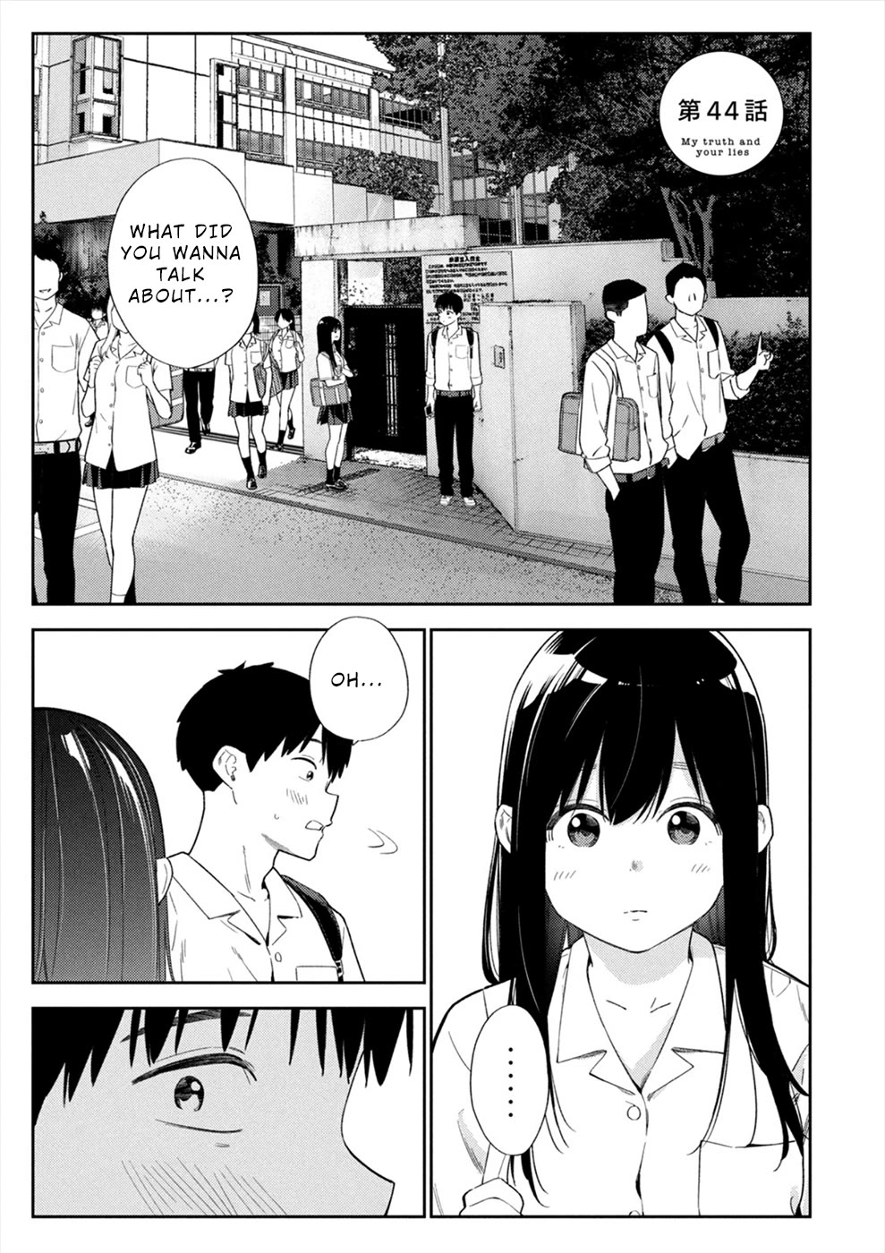 Entanglement: My Truth and your Lies Chapter 44 page 1 - Chapter 44