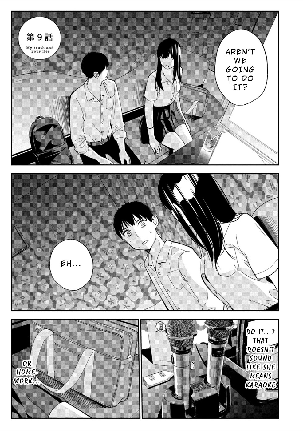 Entanglement: My Truth and your Lies Chapter 9 page 1 - Chapter 9