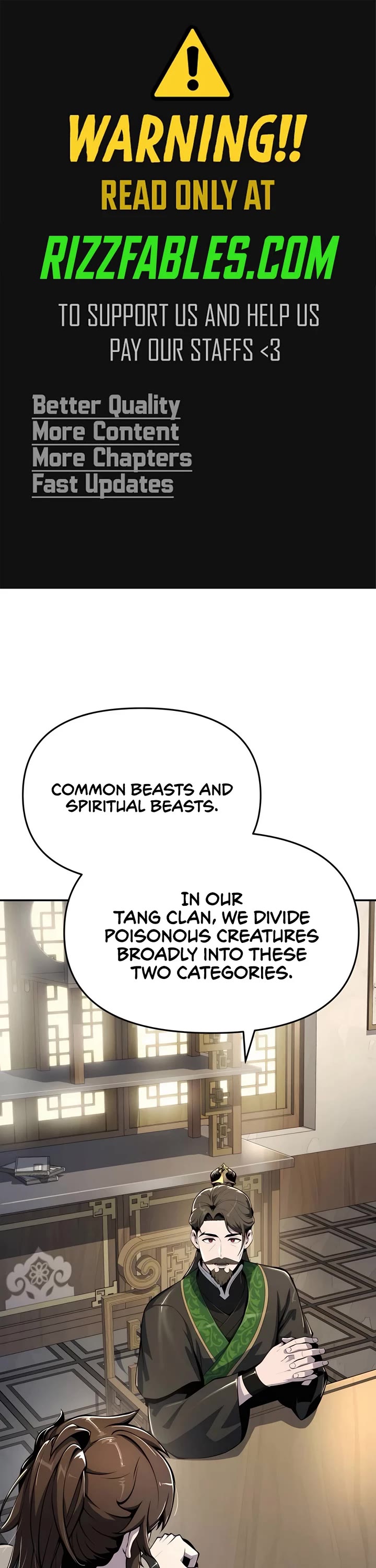 Entomologist in Sichuan Tang Clan Chapter 42 page 1 - Chapter 42