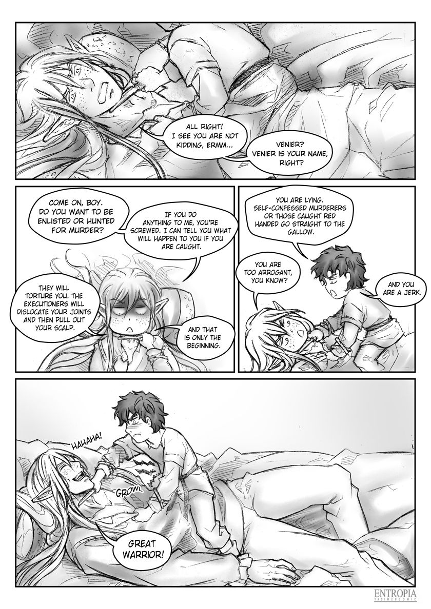 ENTROPIA Chapter 4.1 page 12 - Chapter 4.1 : Prequel - How To Become A Warrior