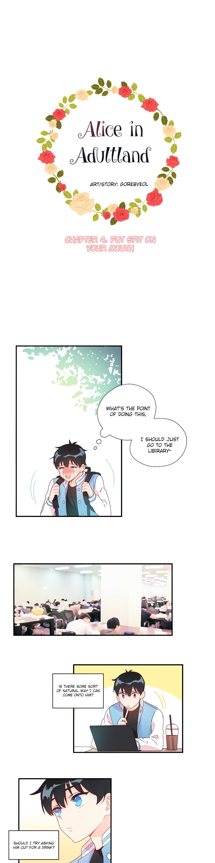 Eoleunnalaui Alice Chapter 4 page 2 - Chapter 4 : Put spit on your mouth