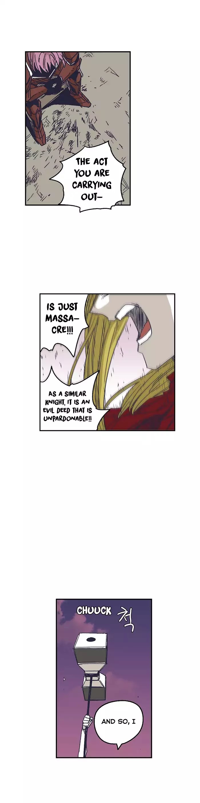 Epic of Gilgamesh Chapter 128 page 3 - Chapter 128: Side Story: Devil Knight Punitive Expedition Part 1