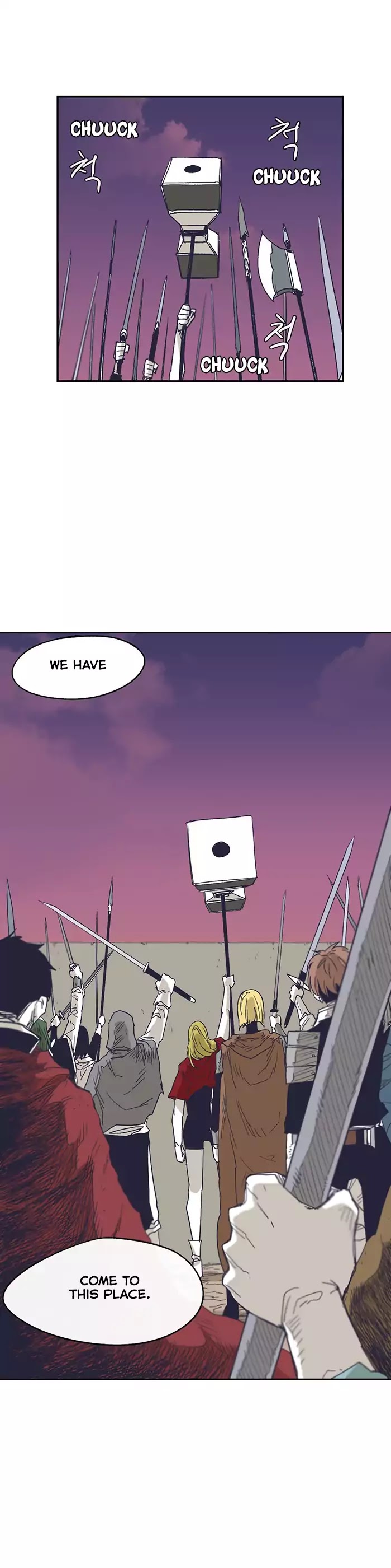 Epic of Gilgamesh Chapter 128 page 4 - Chapter 128: Side Story: Devil Knight Punitive Expedition Part 1