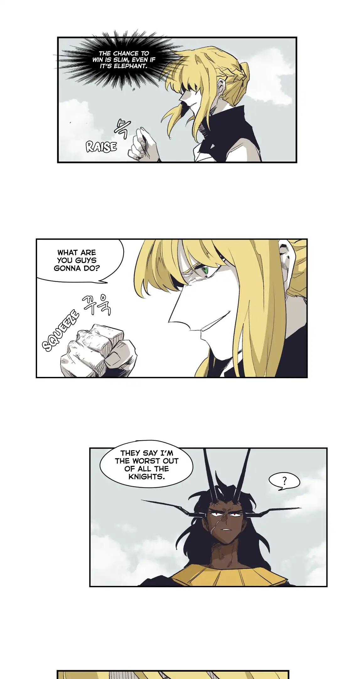 Epic of Gilgamesh Chapter 150 page 4 - Chapter 150: Side Story: The Strongest Knight Part 5