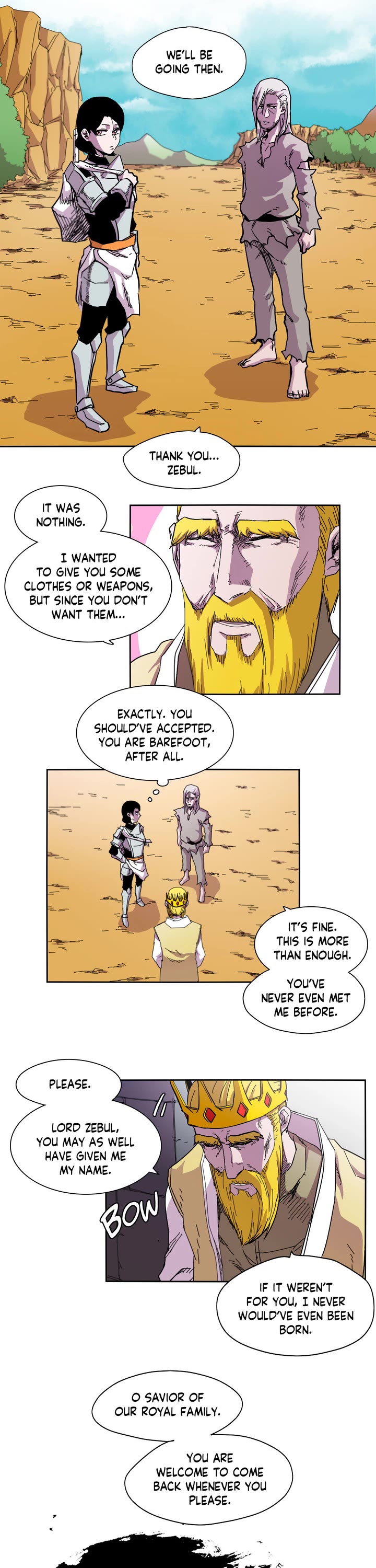 Epic of Gilgamesh Chapter 5 page 1 - Chapter 5