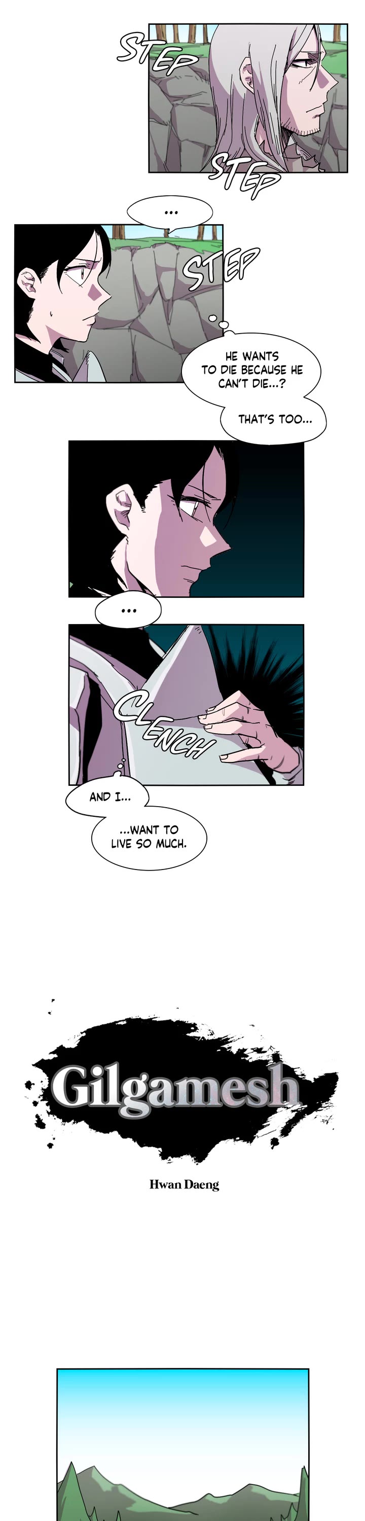 Epic of Gilgamesh Chapter 7 page 1 - Chapter 7