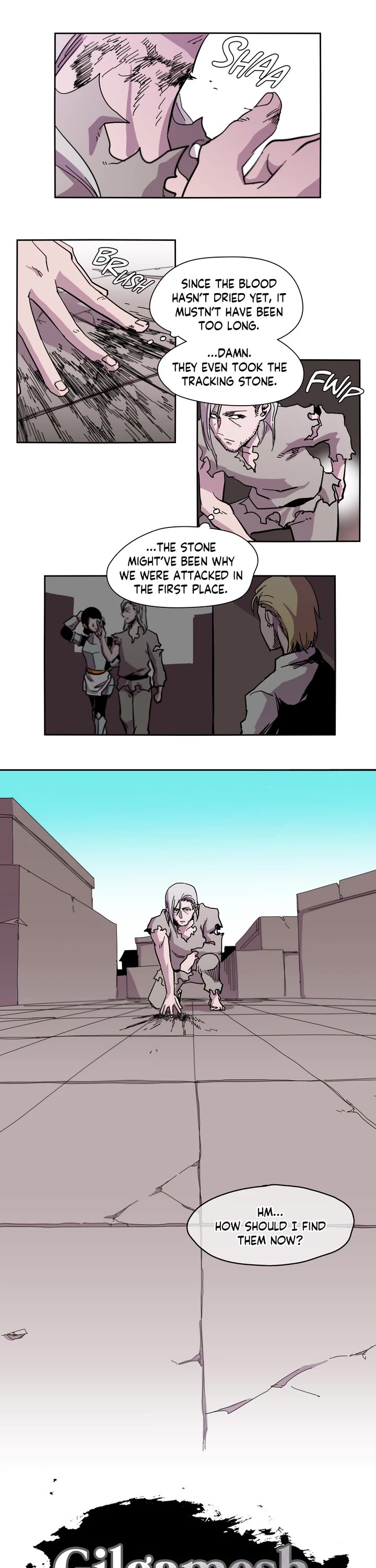 Epic of Gilgamesh Chapter 9 page 1 - Chapter 9