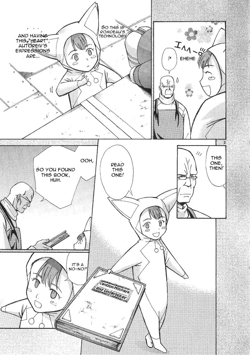 Ergo Proxy: Centzon Hitchers and Undertaker Chapter 1 page 12 - Chapter 1: The Person Rushing Towards The Stars