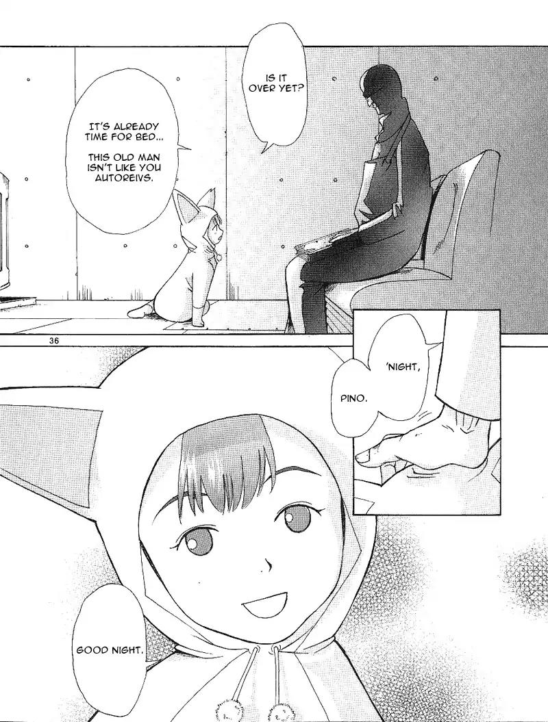 Ergo Proxy: Centzon Hitchers and Undertaker Chapter 1 page 48 - Chapter 1: The Person Rushing Towards The Stars
