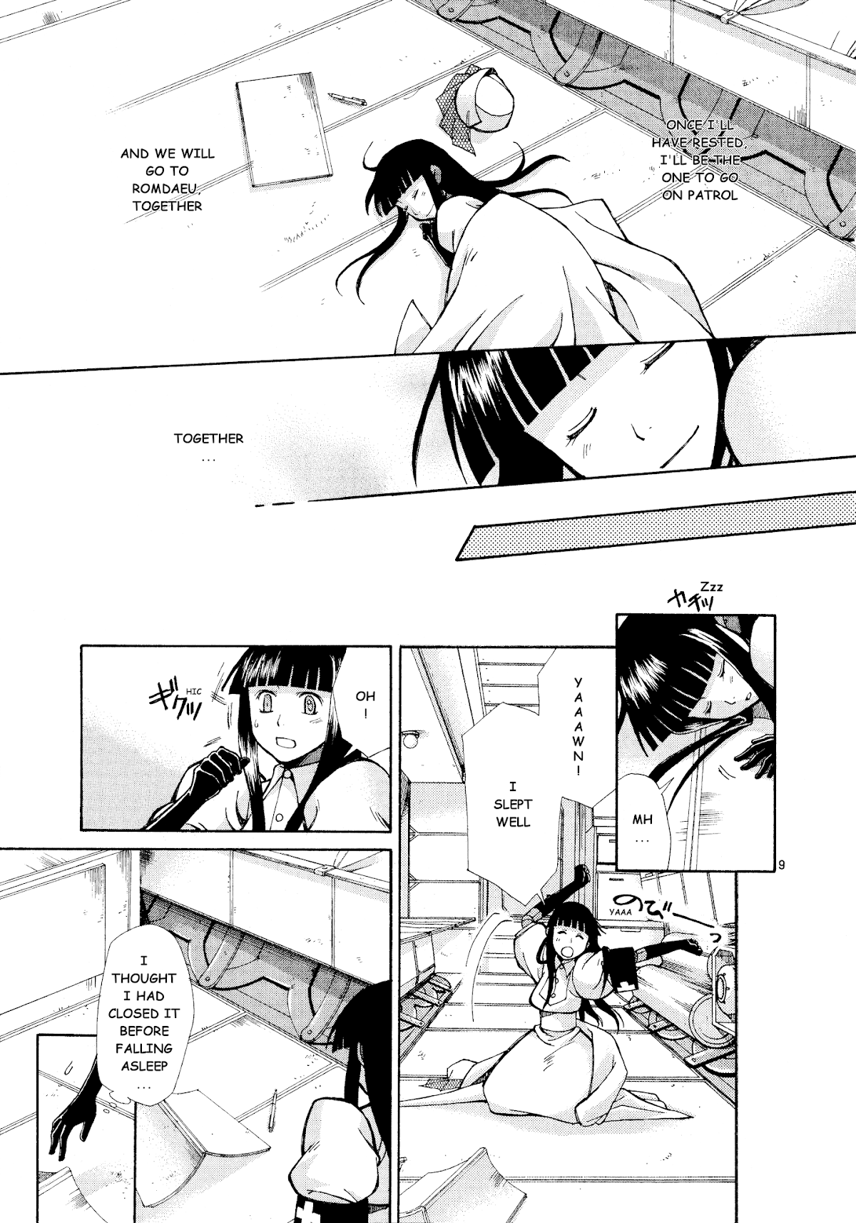 Ergo Proxy: Centzon Hitchers and Undertaker Chapter 10 page 10 - Chapter 10: The New World And The Ruby Coloured Shoe [END]