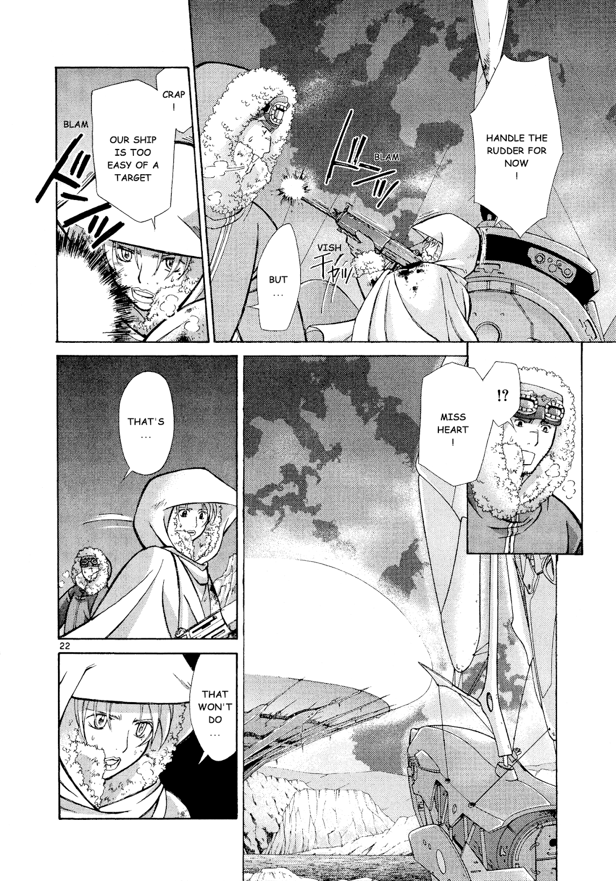 Ergo Proxy: Centzon Hitchers and Undertaker Chapter 10 page 23 - Chapter 10: The New World And The Ruby Coloured Shoe [END]