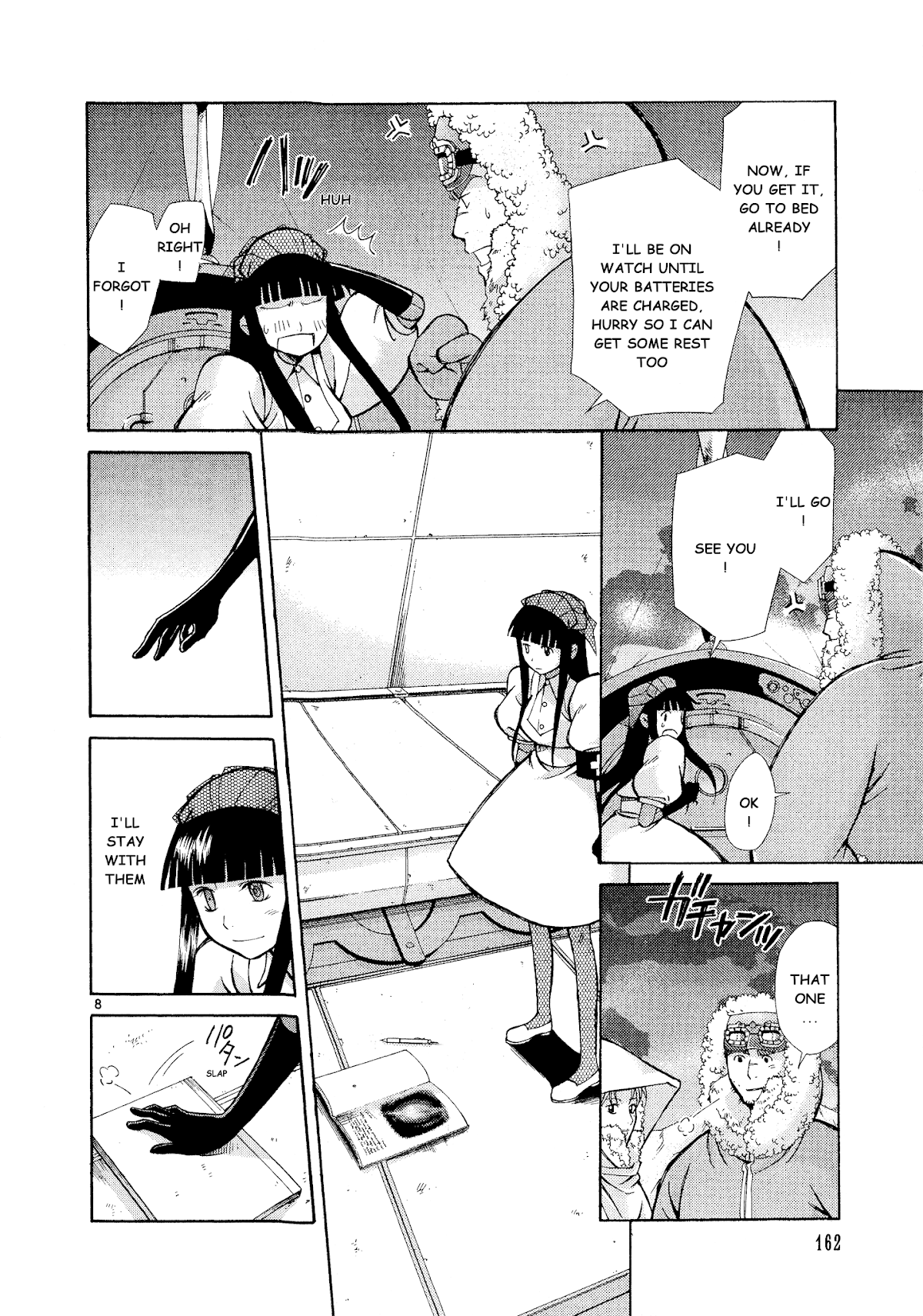 Ergo Proxy: Centzon Hitchers and Undertaker Chapter 10 page 9 - Chapter 10: The New World And The Ruby Coloured Shoe [END]